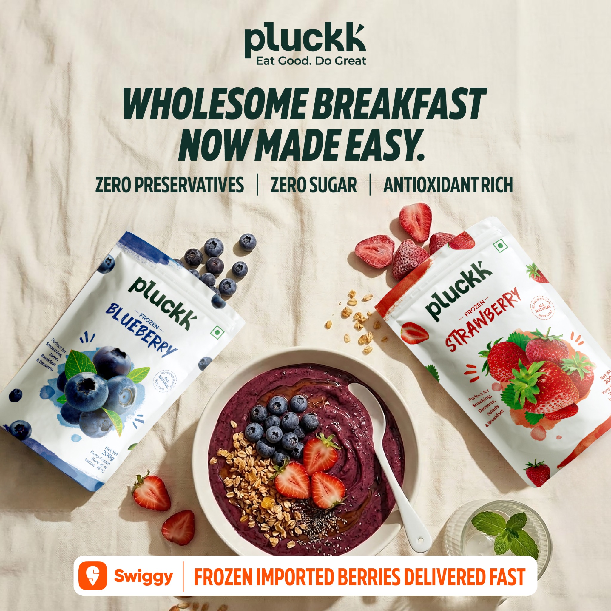 Pluckk Facebook ad
