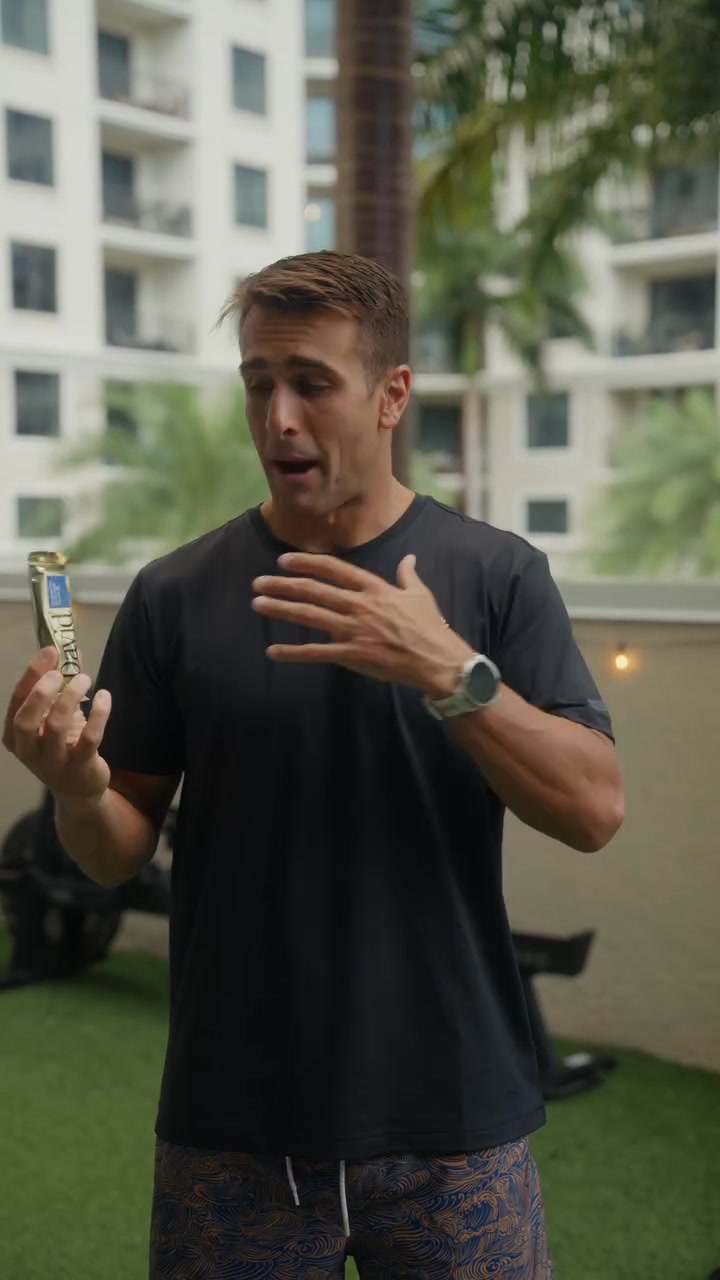 David Protein Facebook ad: 28g of Protein. 150 Calories. 0g of Sugar.