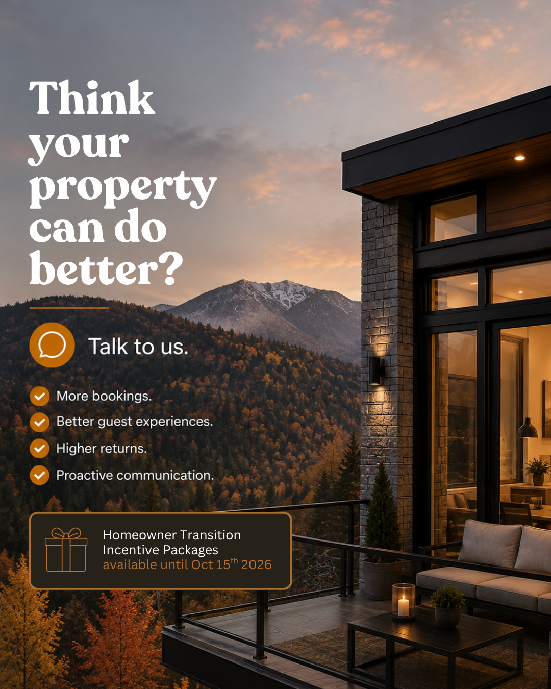Property Valet Facebook ad: From proactive property oversight and guest communication…