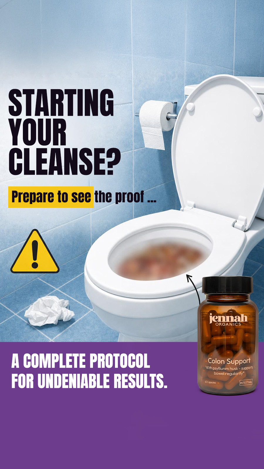 Jennah Organics Facebook ad