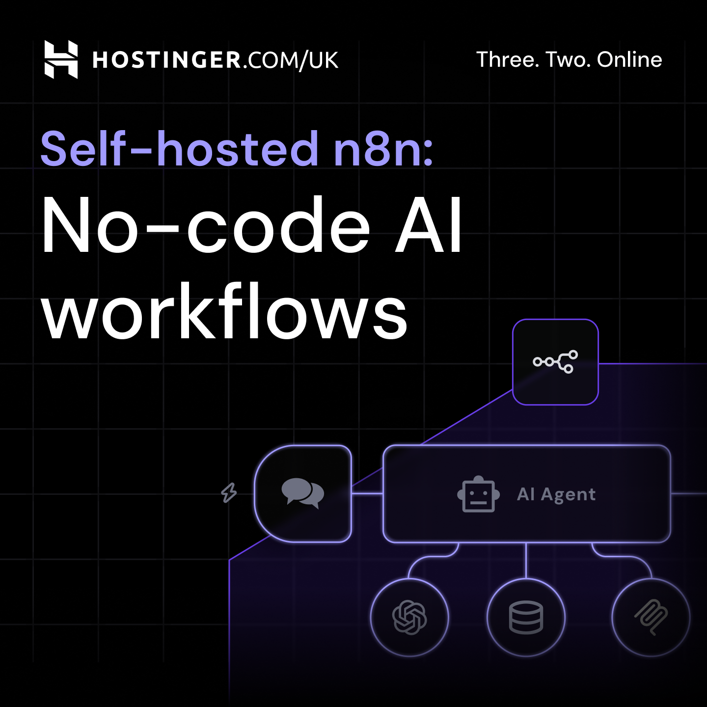 Hostinger Facebook ad: Scale automation with self-hosted n8n and unlock
