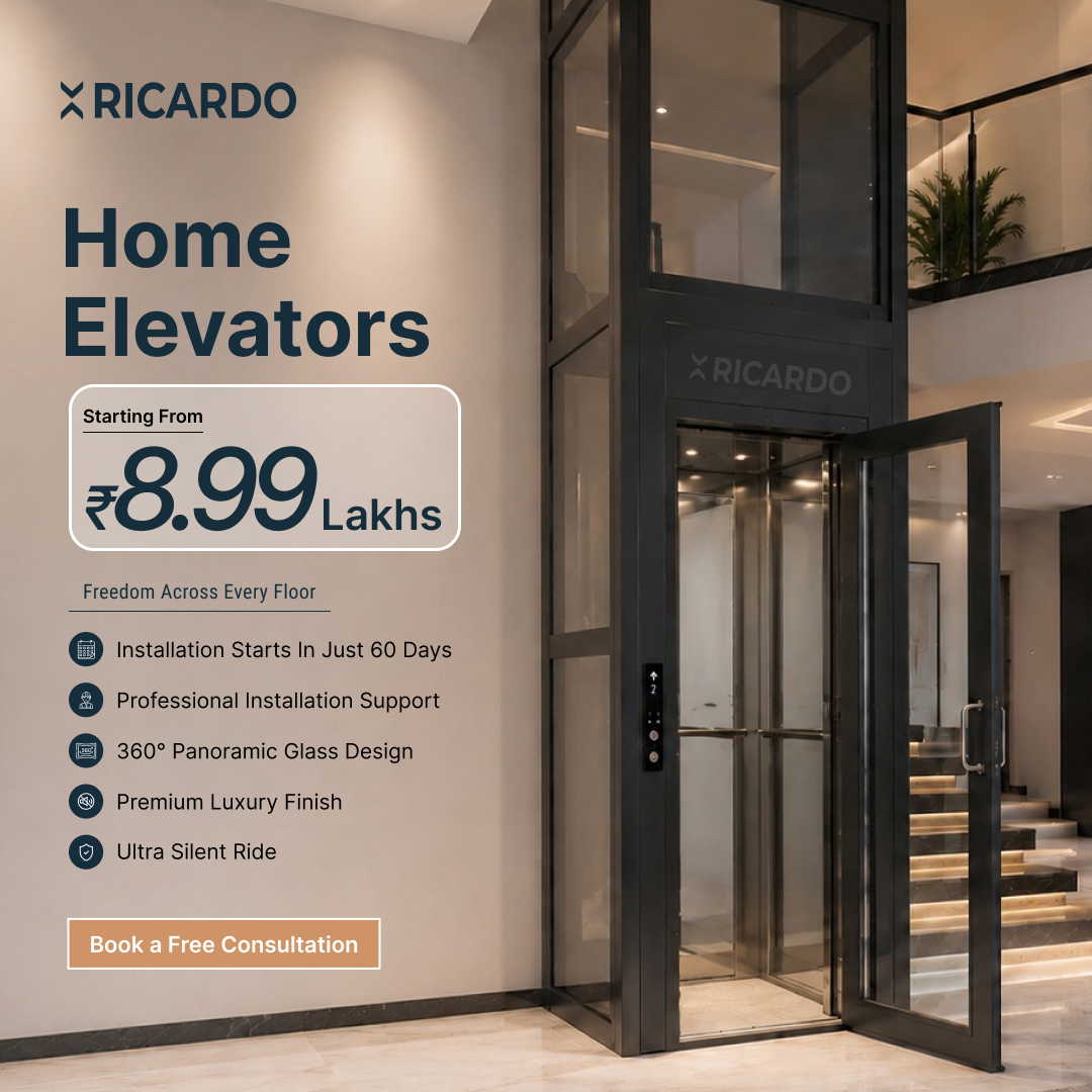 Ricardo Elevators Pvt Ltd Facebook ad