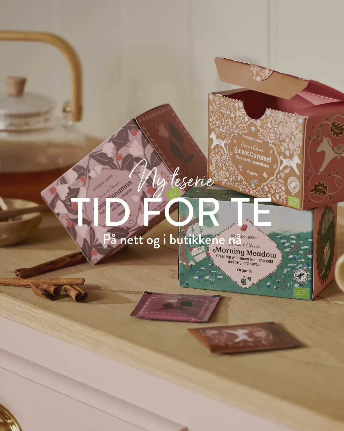 Søstrene Grene Facebook ad: Tid for te