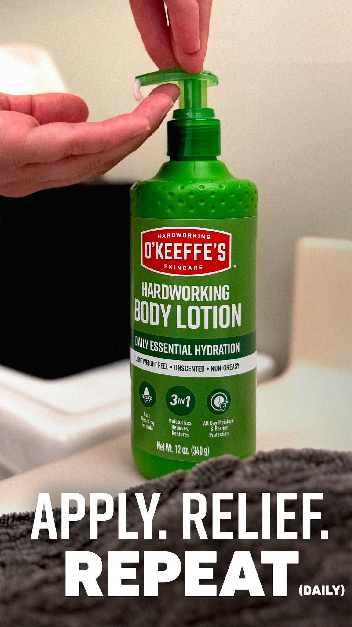 O'Keeffe's Company Facebook ad