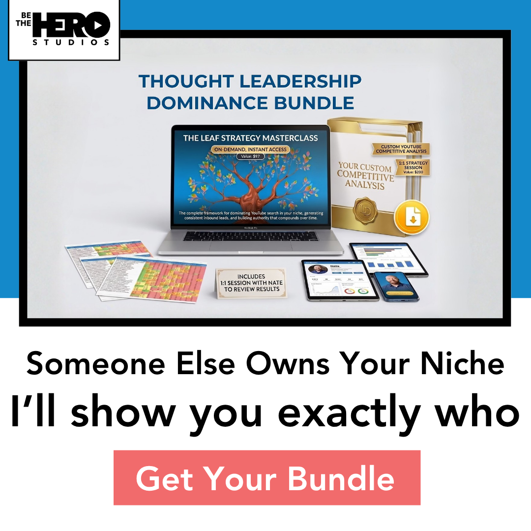 Be The Hero Studios Facebook ad: You're Not Losing to Better Speakers. You're Losing to…