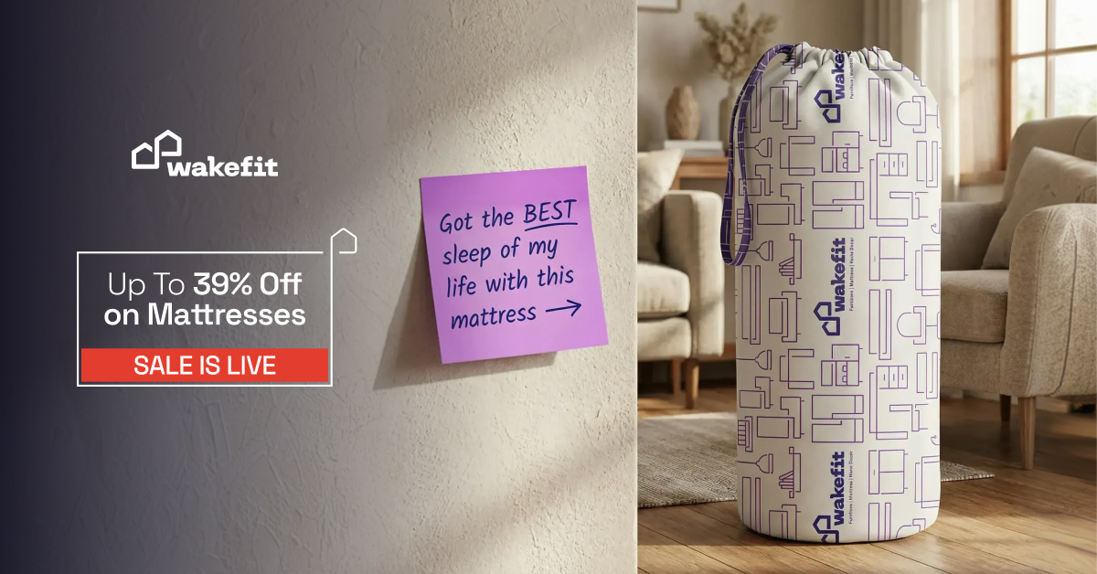 Wakefit Solutions Facebook ad