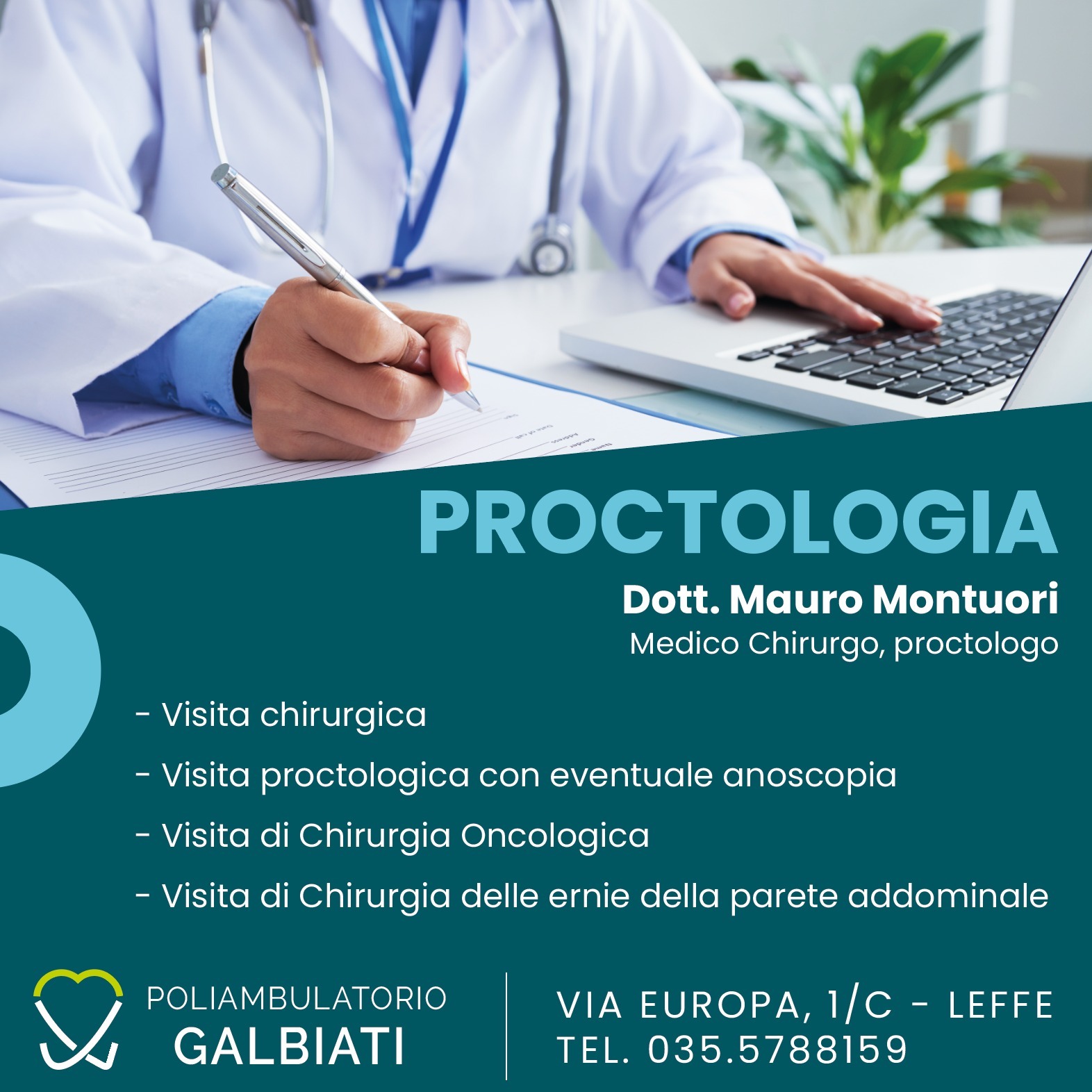 Poliambulatorio Galbiati Facebook ad