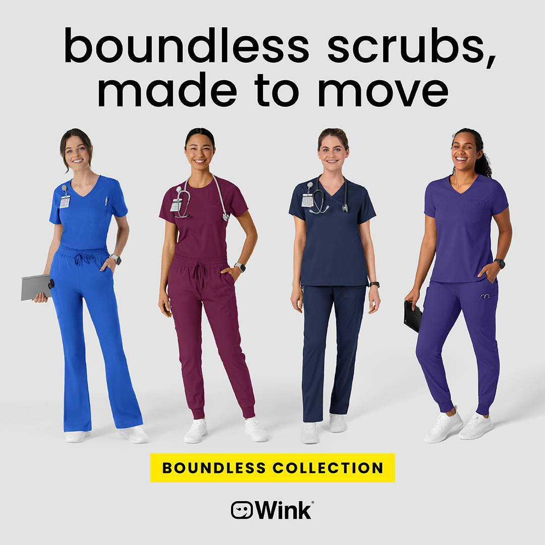 Wink Scrubs Facebook ad