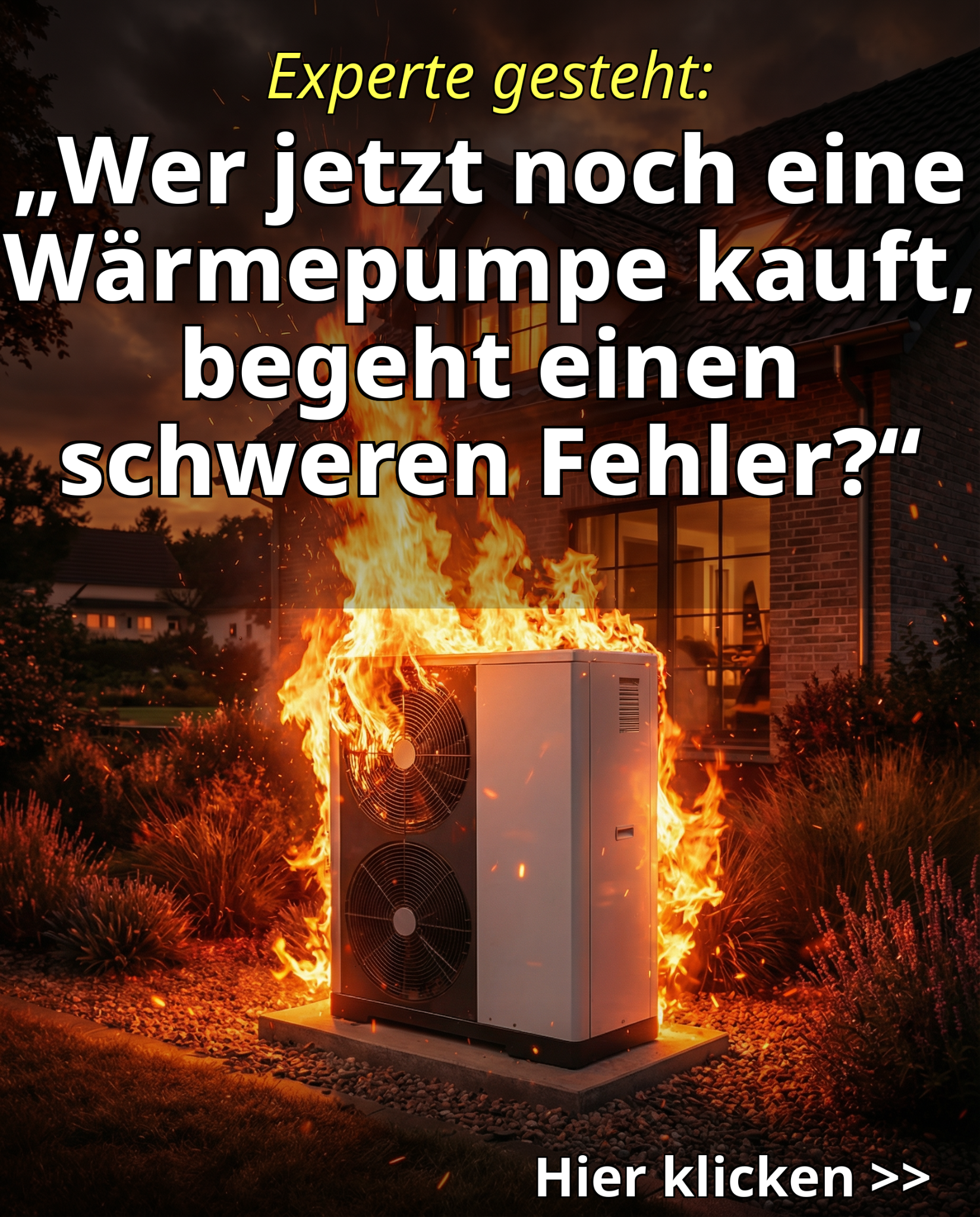 Hausfrage Facebook ad