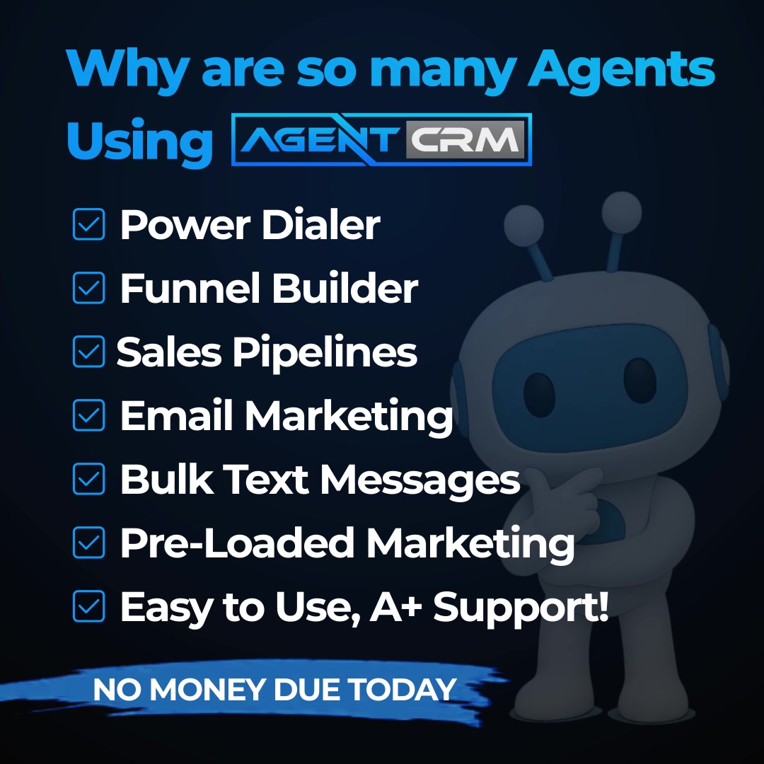 Agent CRM: AI-Powered Sales+Marketing Software Facebook ad