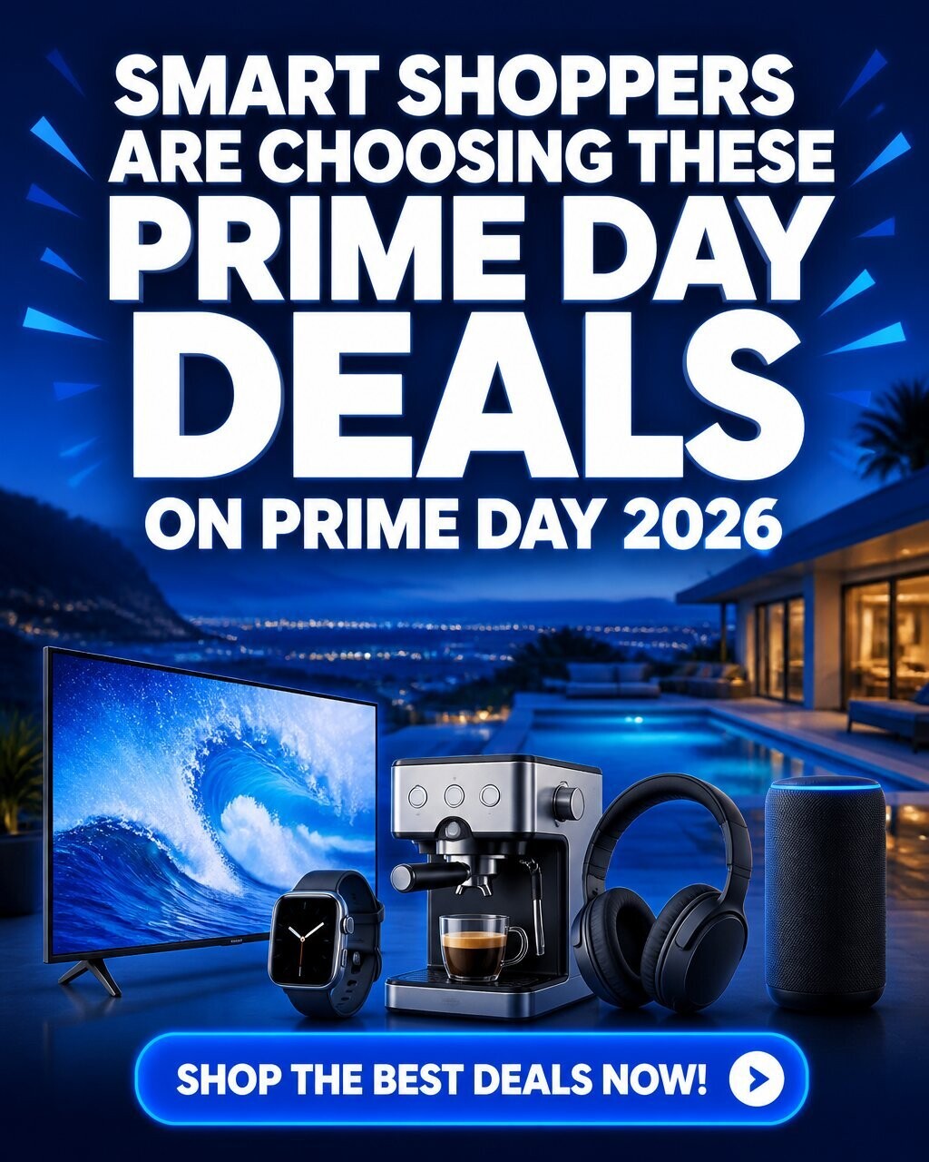 Perfect Finds Daily Facebook ad: Early Prime Day Deals - 70% Off & More
