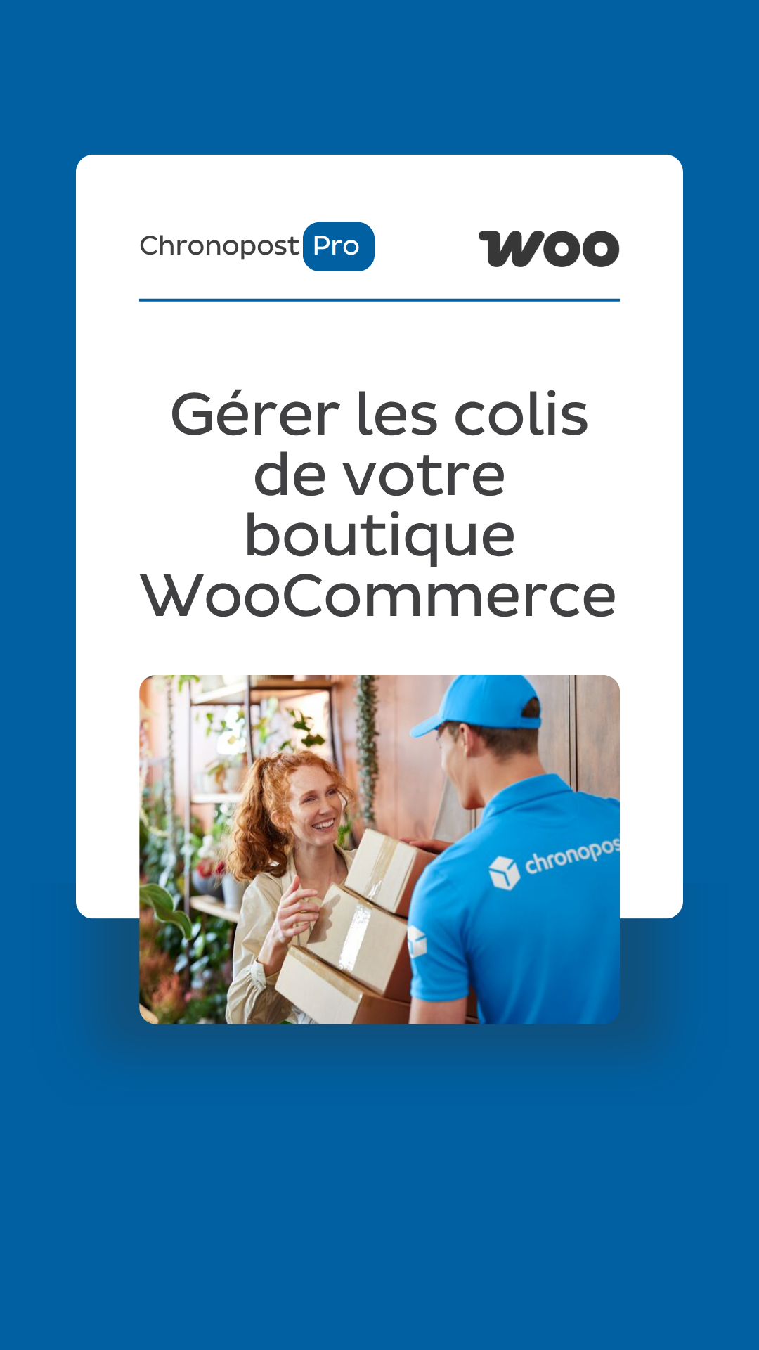 Chronopost Facebook ad