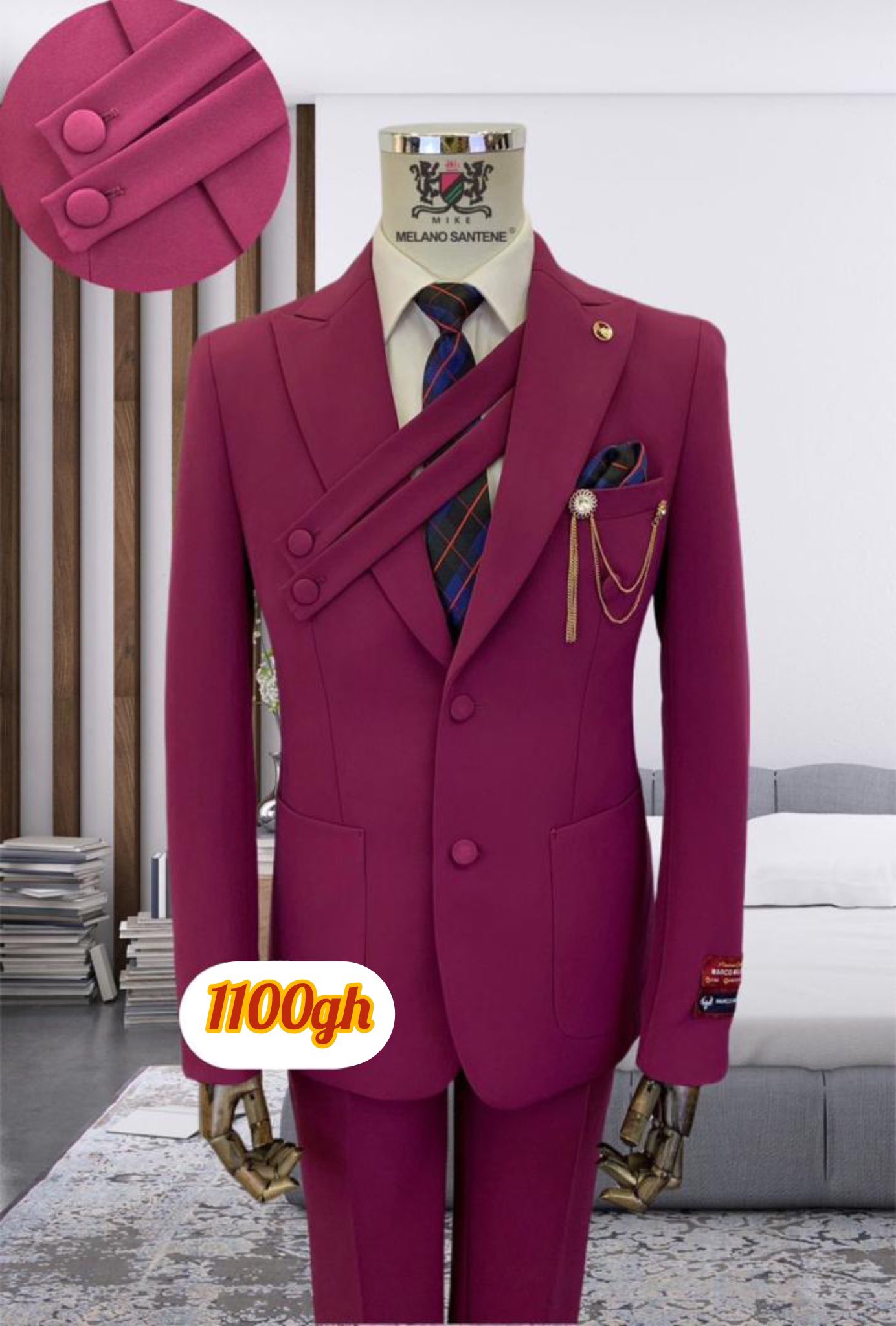 Courageous Clothings Facebook ad: Quality and affordable political