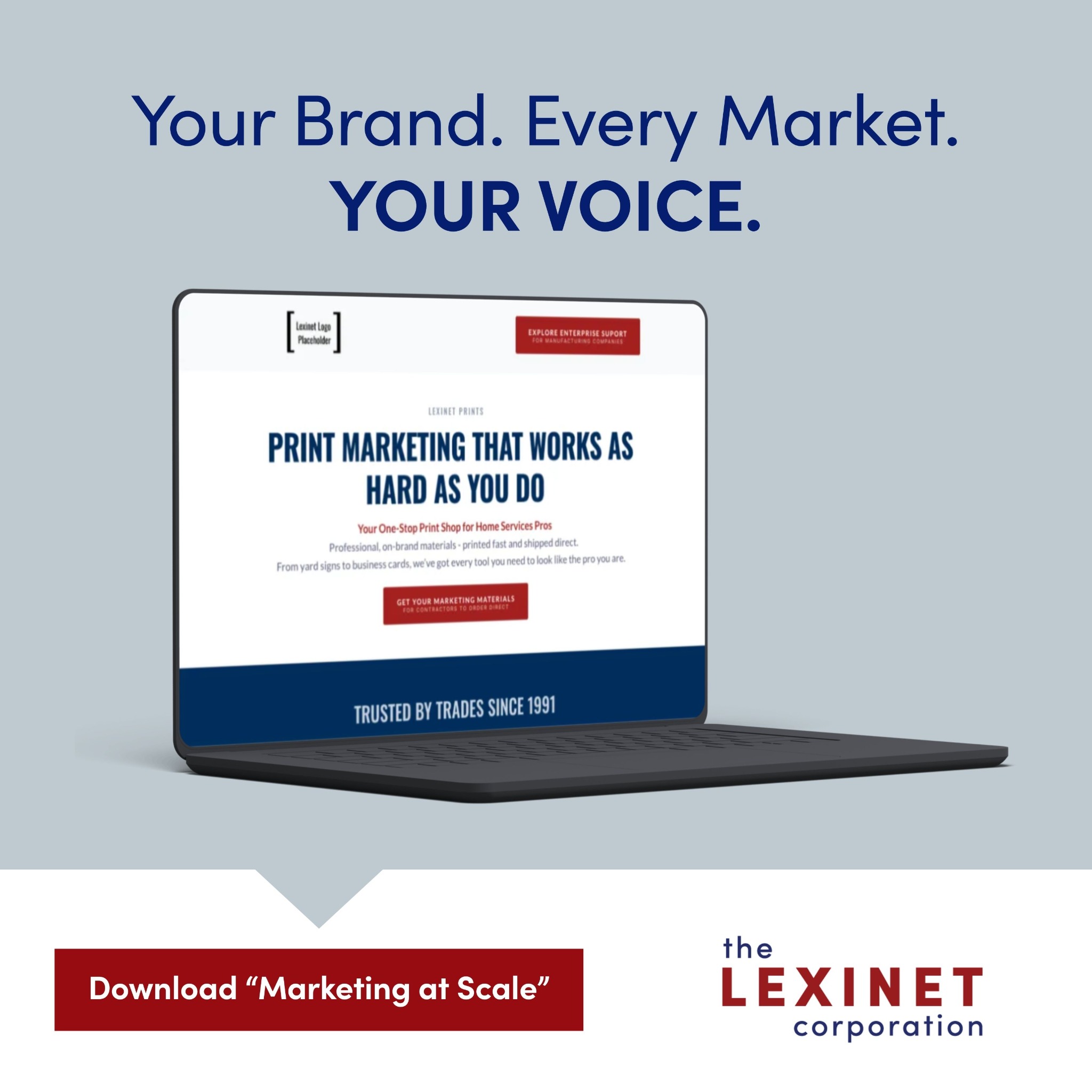 Lexinet Corporation Facebook ad: How Manufacturers Scale Local Marketing