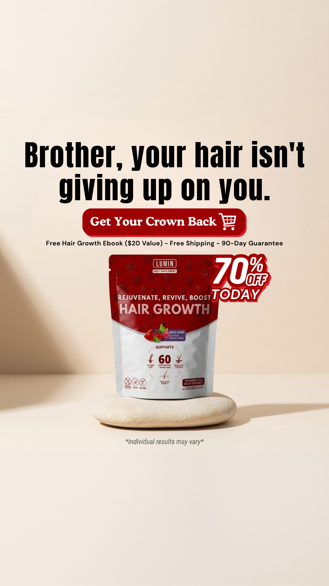 Luminshop Facebook ad from Jun 21, 2026
