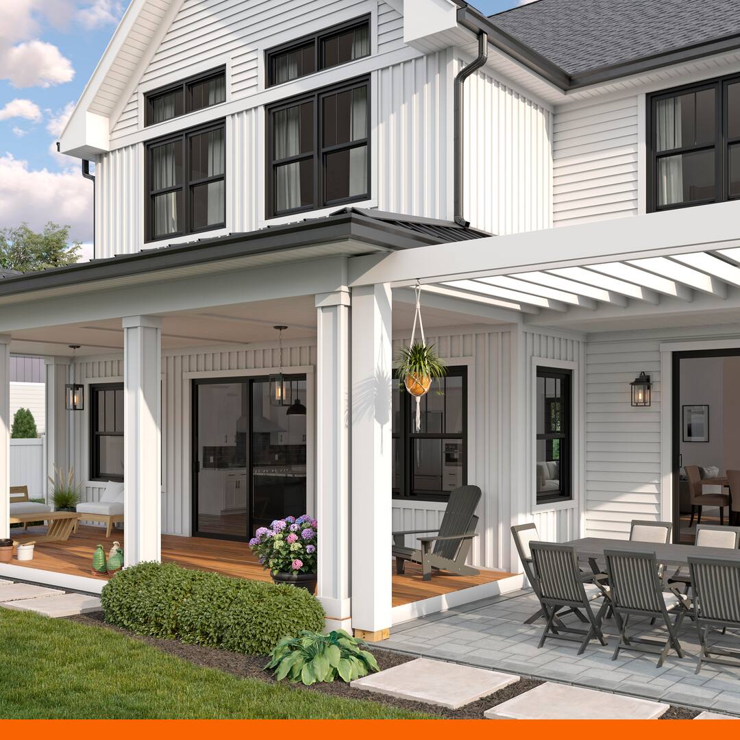 The Home Depot Facebook ad: Get the results you want with Ply Gem…
