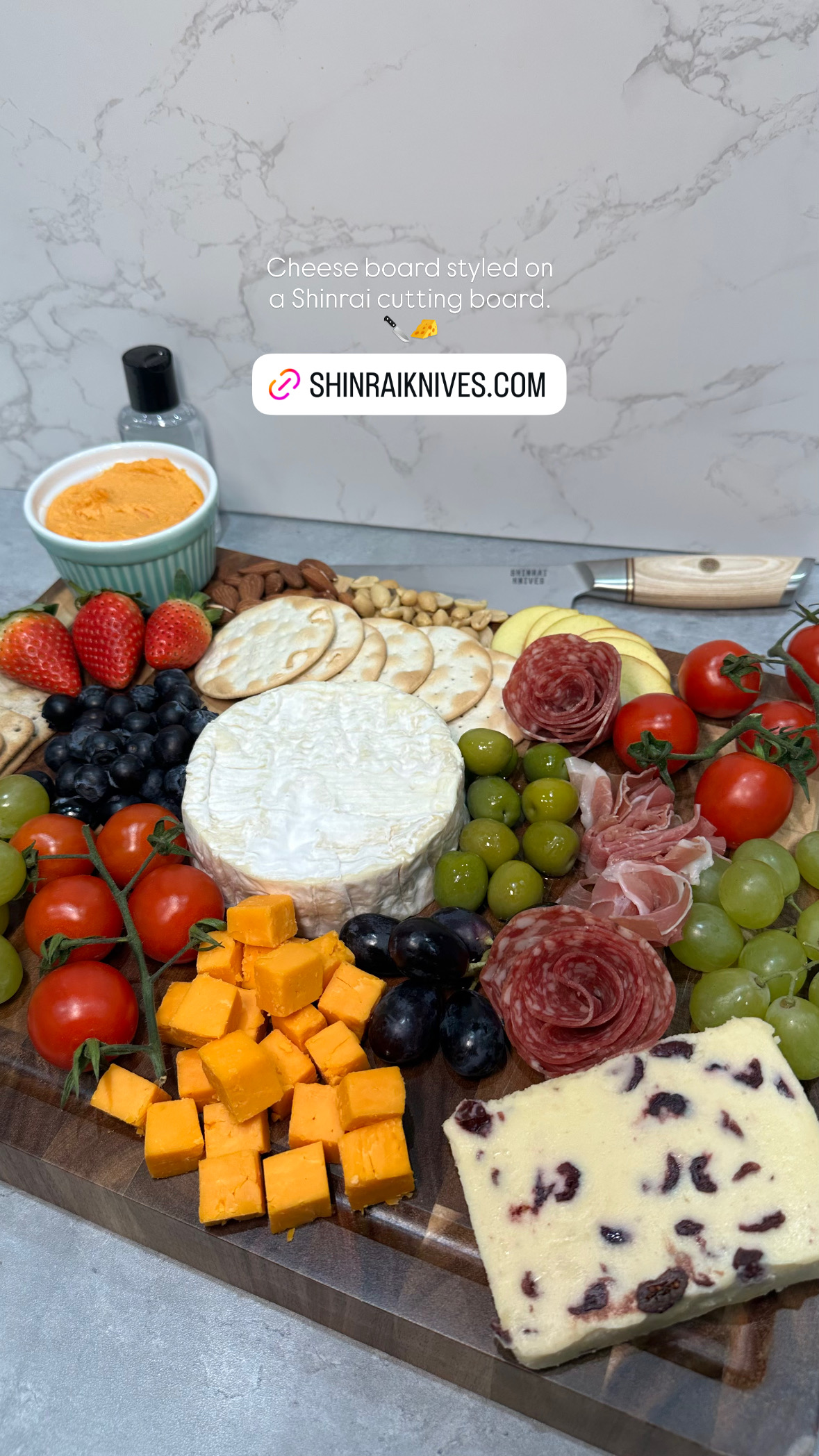 What’s Cookin? Food Bloggers Facebook ad: Cutting Board
