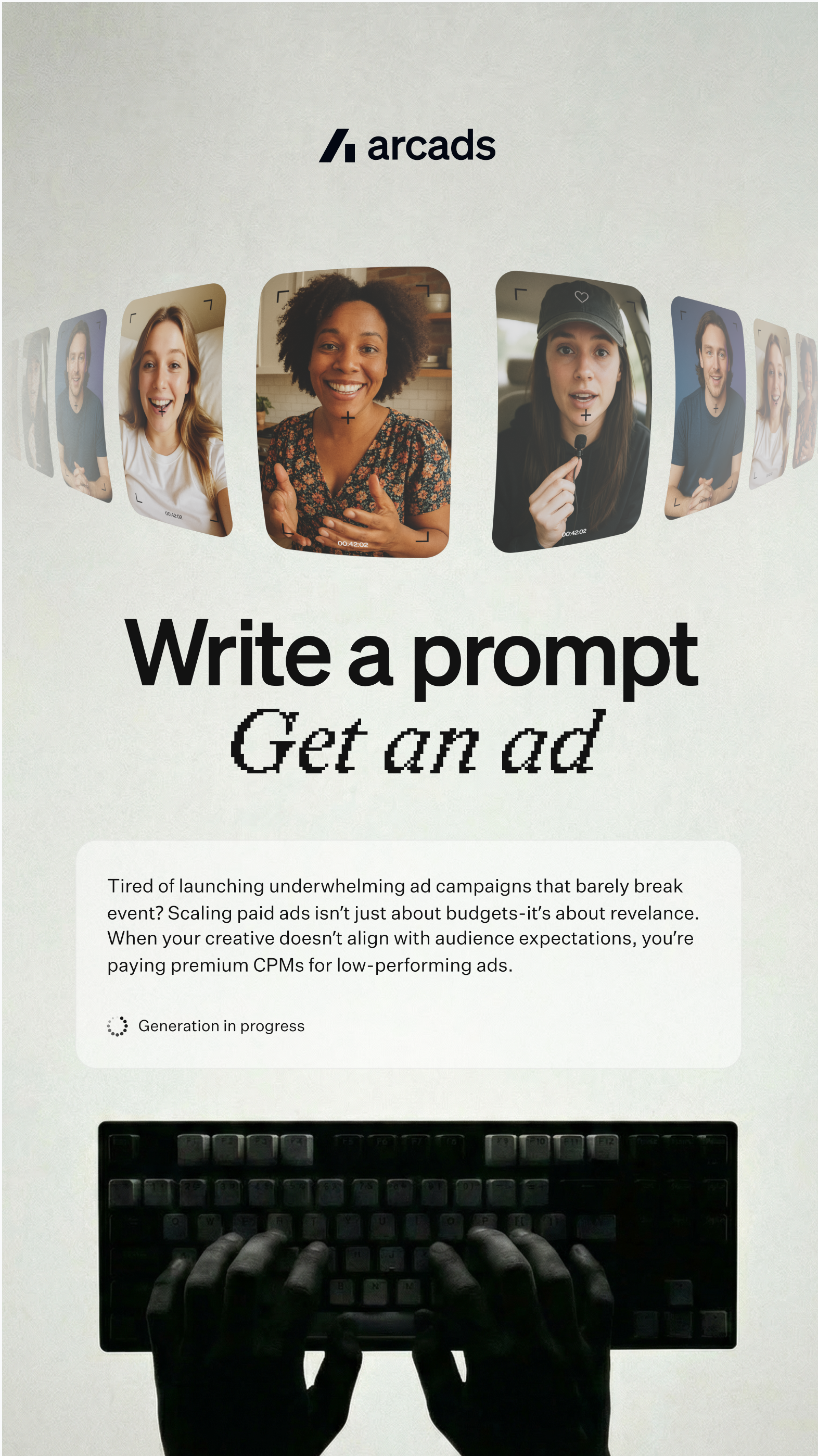 Romain Torres Facebook ad: AI Ad by Arcads