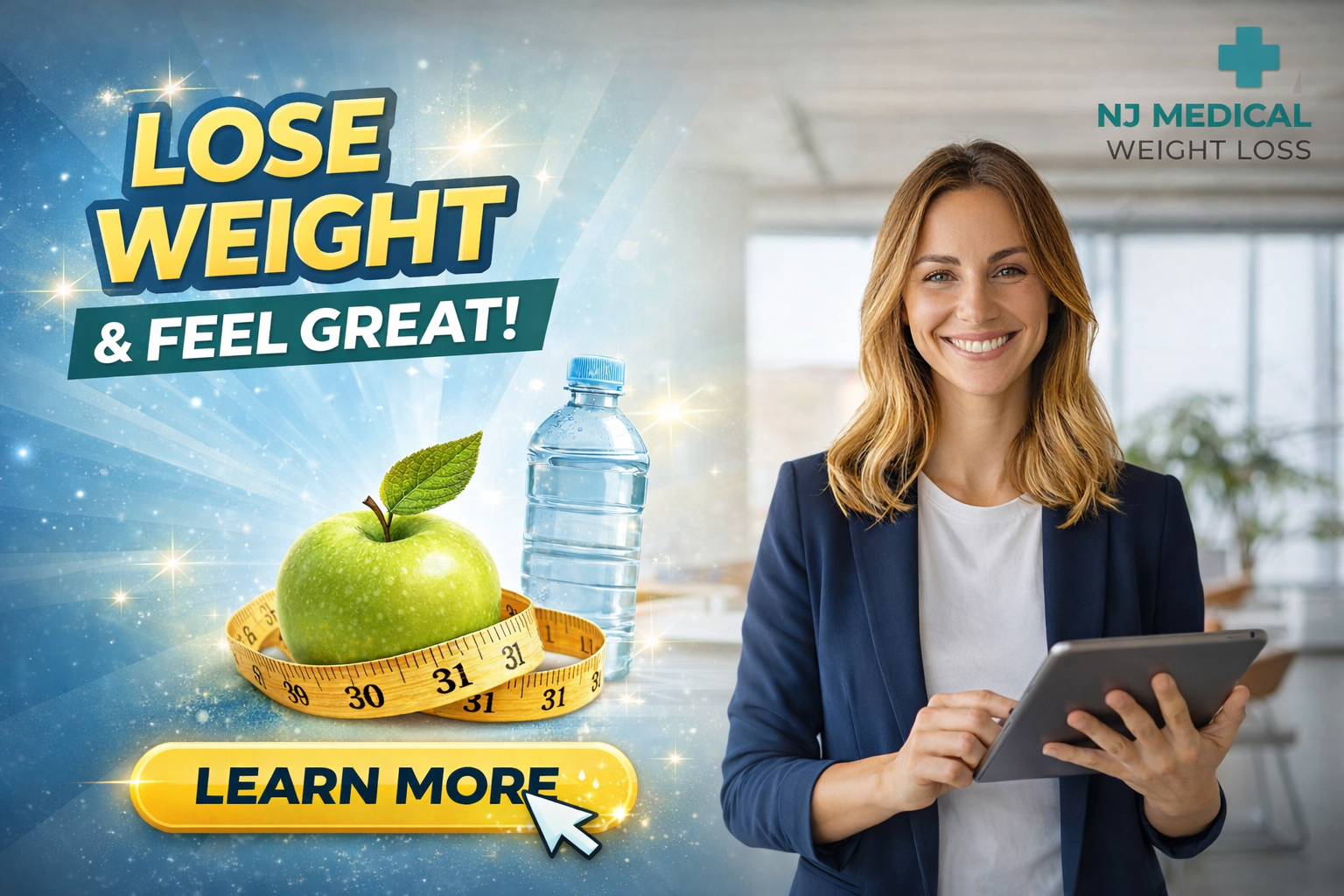 New Jersey Medical Weight Loss Facebook ad from Mar 8, 2026