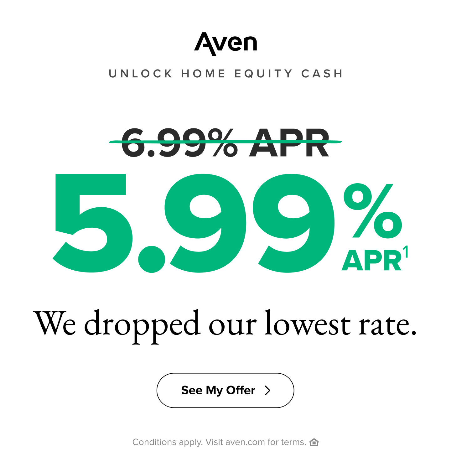 Aven Facebook ad