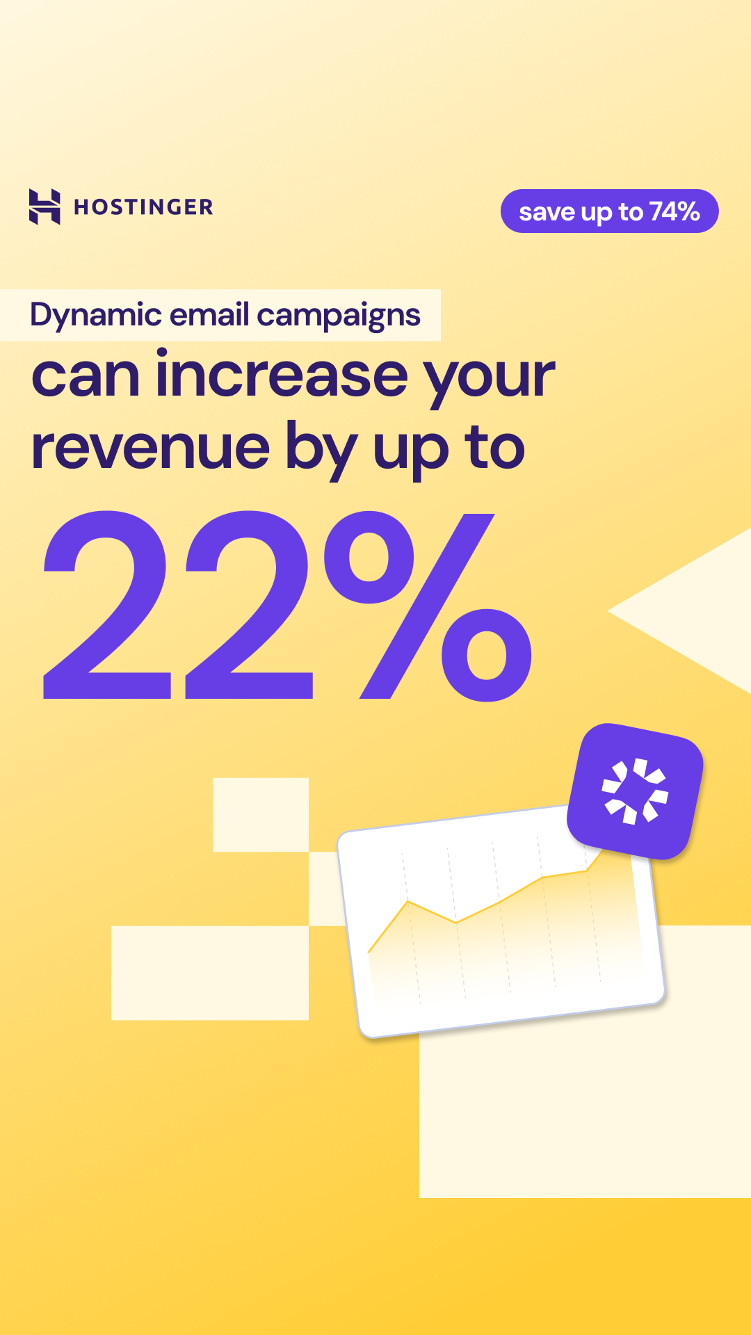 Hostinger Facebook ad from Feb 13, 2026