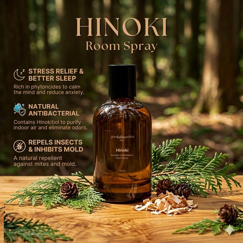 Good Vibes Select Singapore Facebook ad: The natural way to quiet the noise.