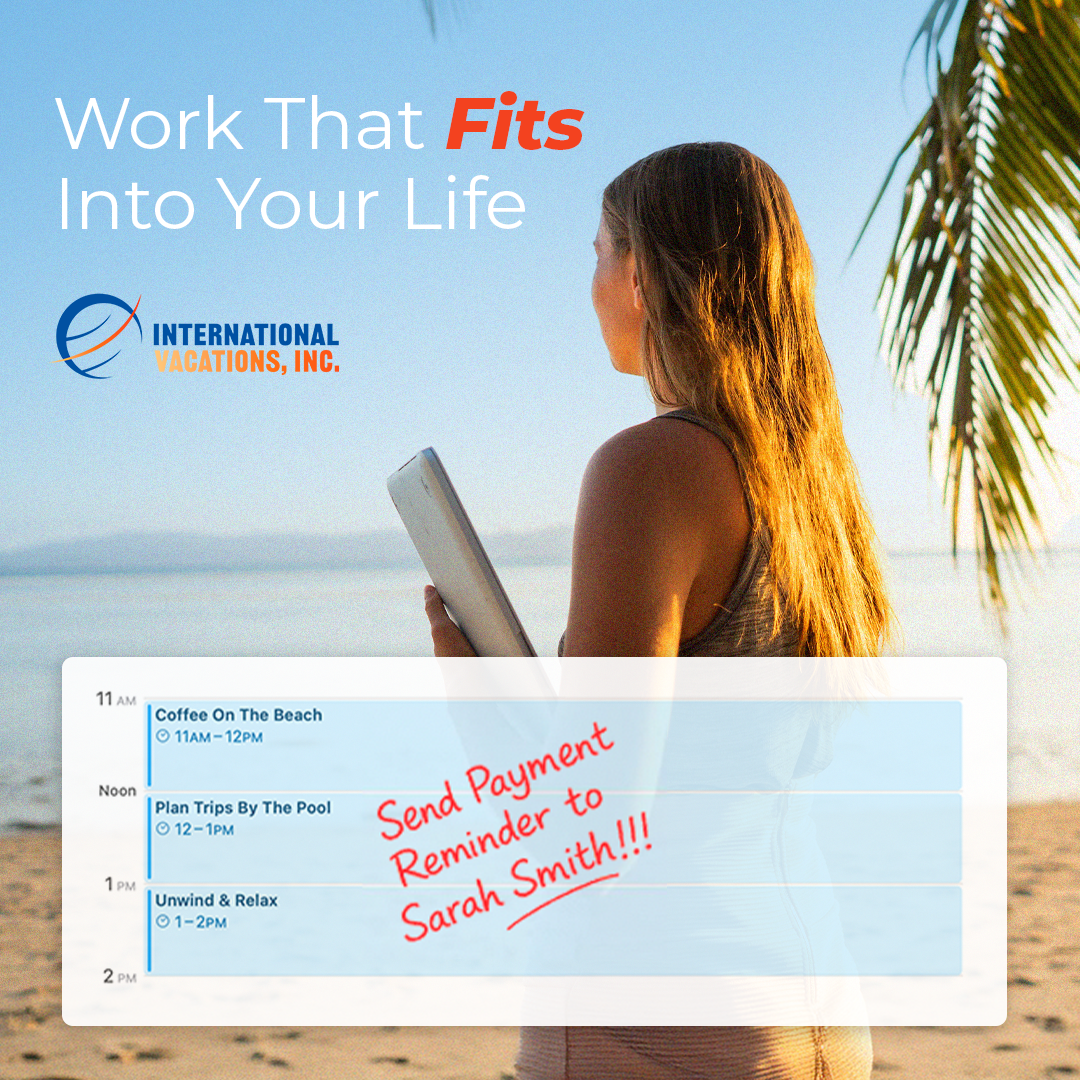 International Vacations, Inc Facebook ad