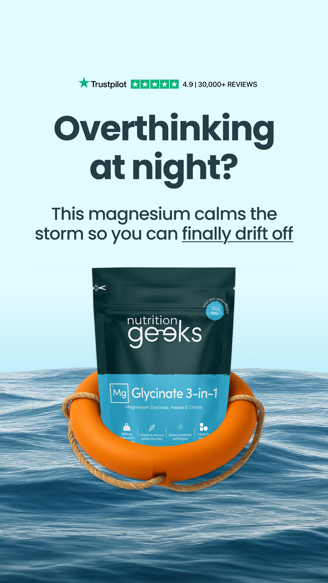 Nutrition Geeks Facebook ad