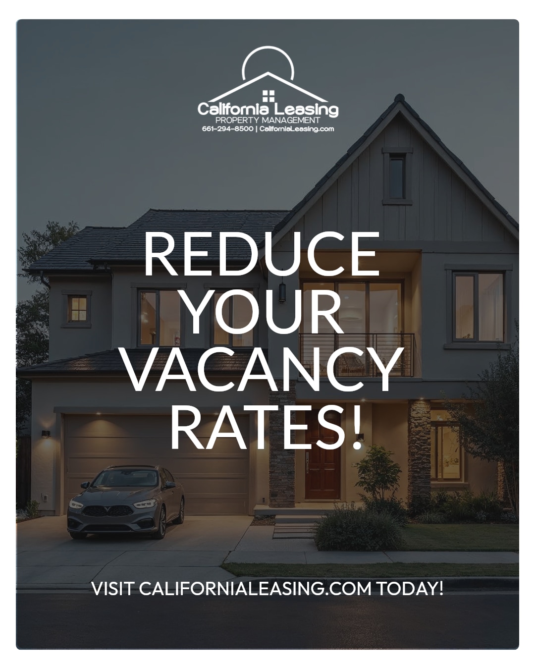 California Leasing Property Management Facebook ad: FREE Home Valuation!