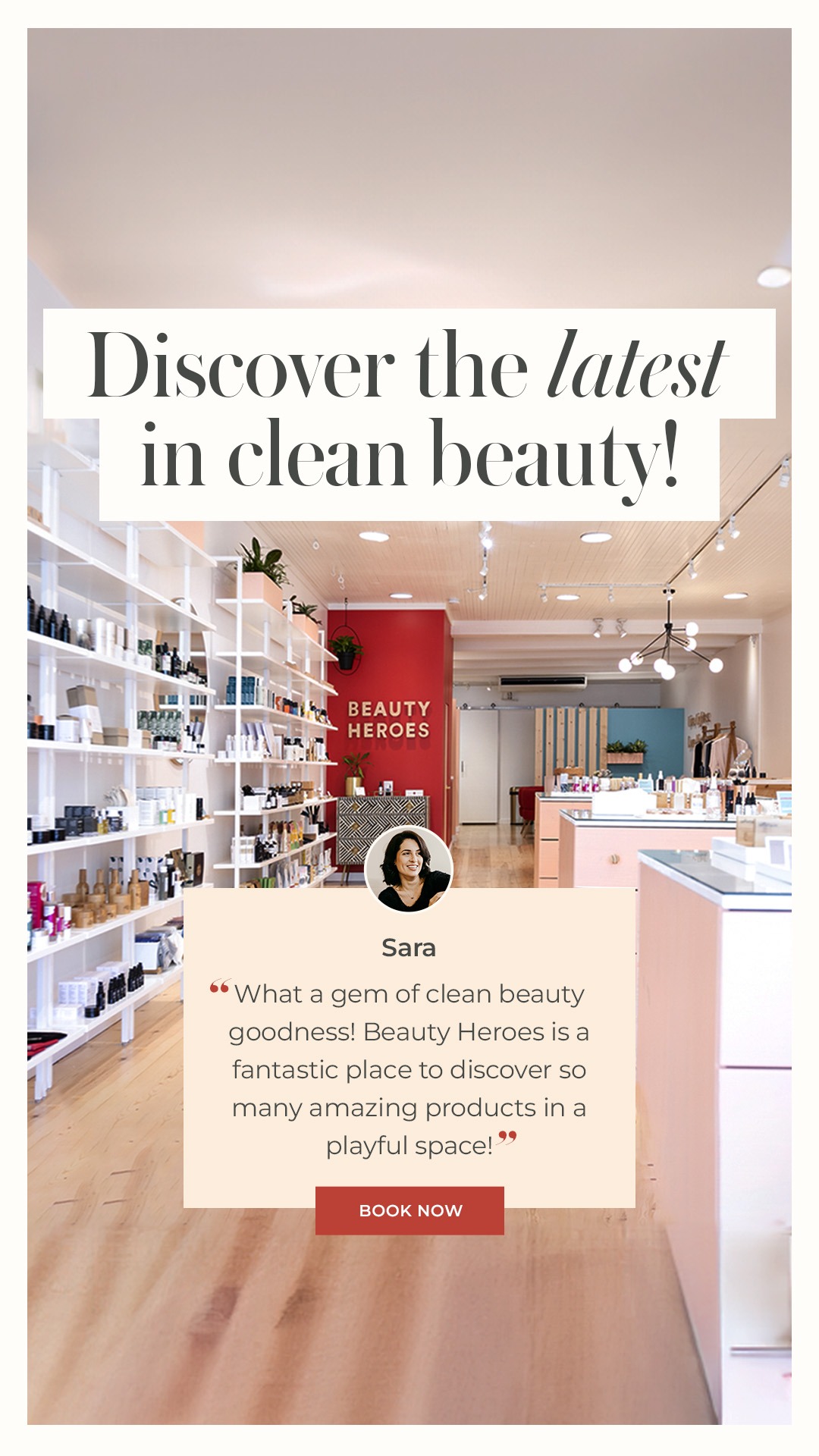 Beauty Heroes Facebook ad