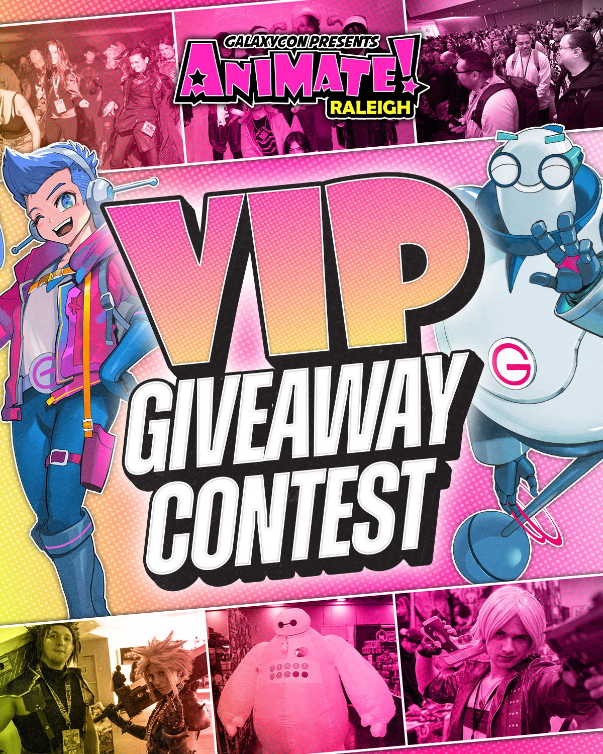 Animate Raleigh Facebook ad: Enter to WIN 2 VIP Passes!