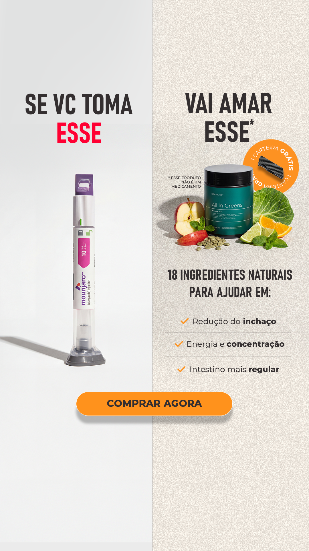 BrainJuice Facebook ad
