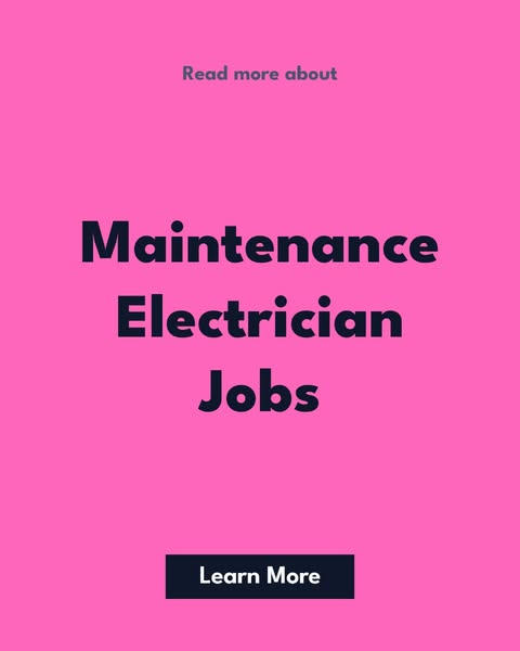 Insight Daily Facebook ad: Learn About Maintenance Electrician Roles