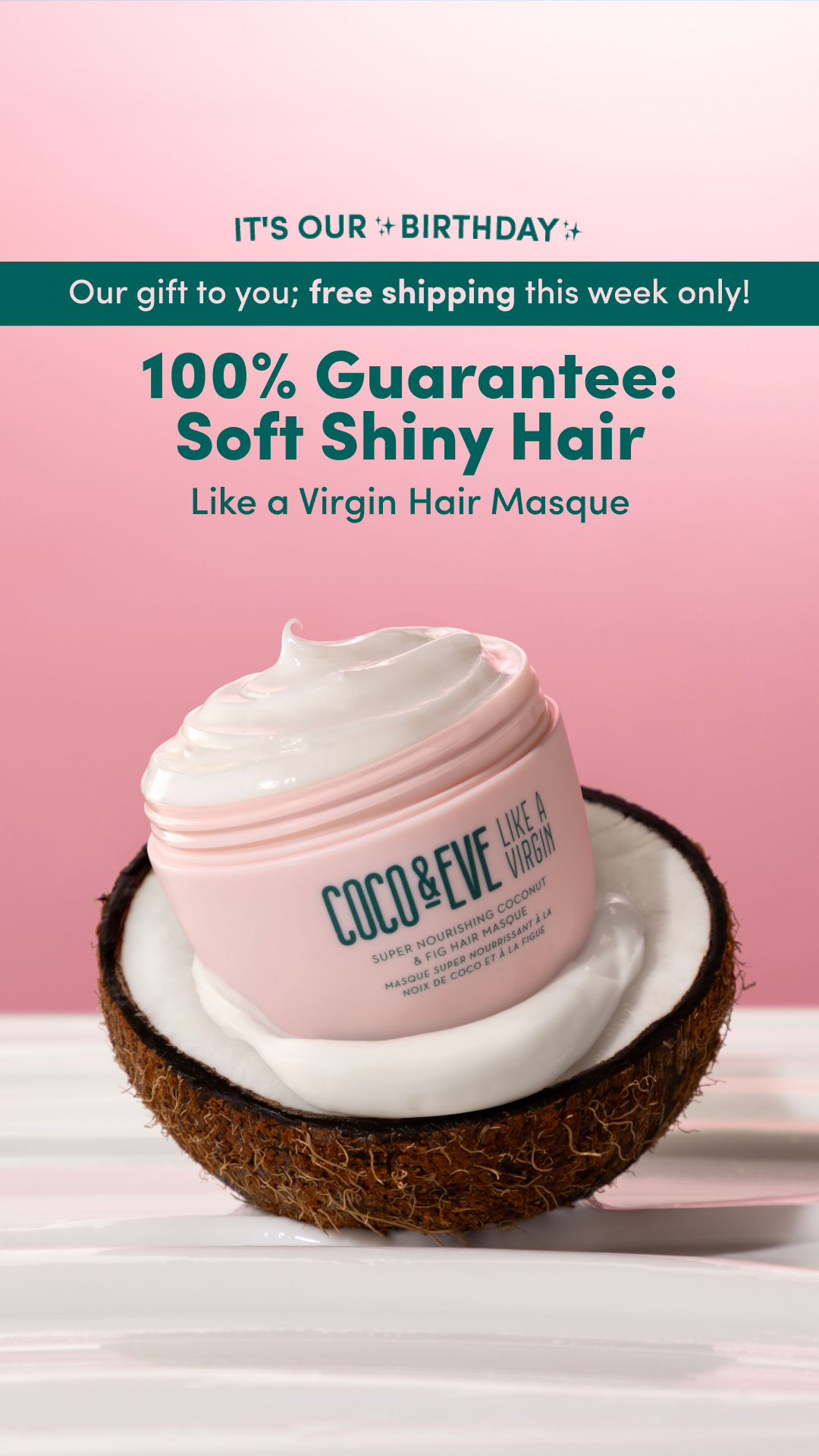 Coco & Eve Facebook ad