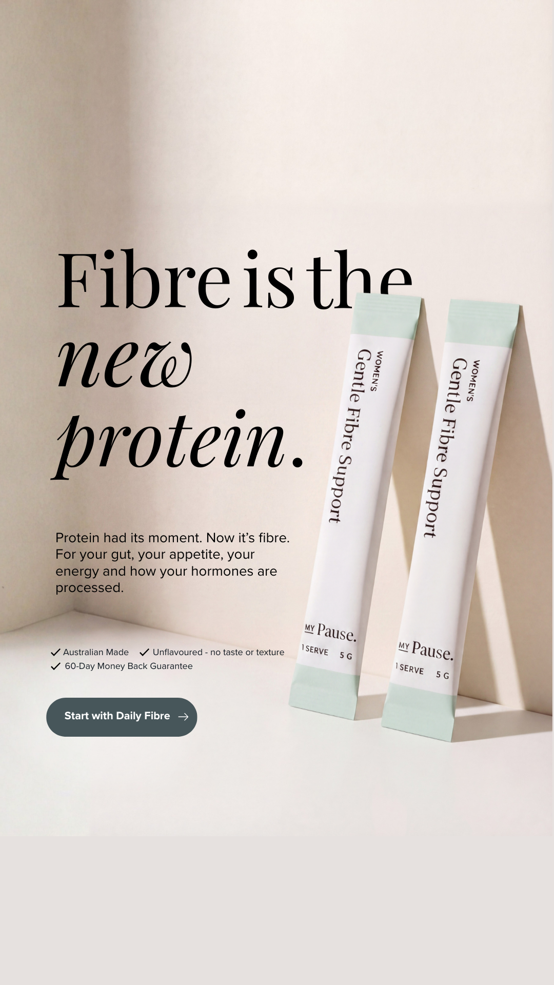 MyPause Health Facebook ad