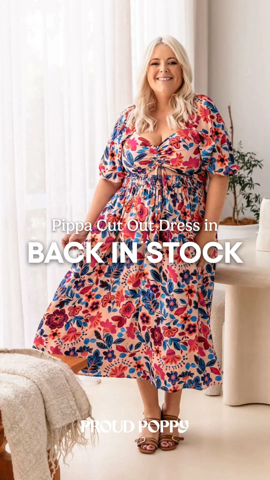 Proud Poppy Clothing Facebook ad: Pippa Is Back In Stock