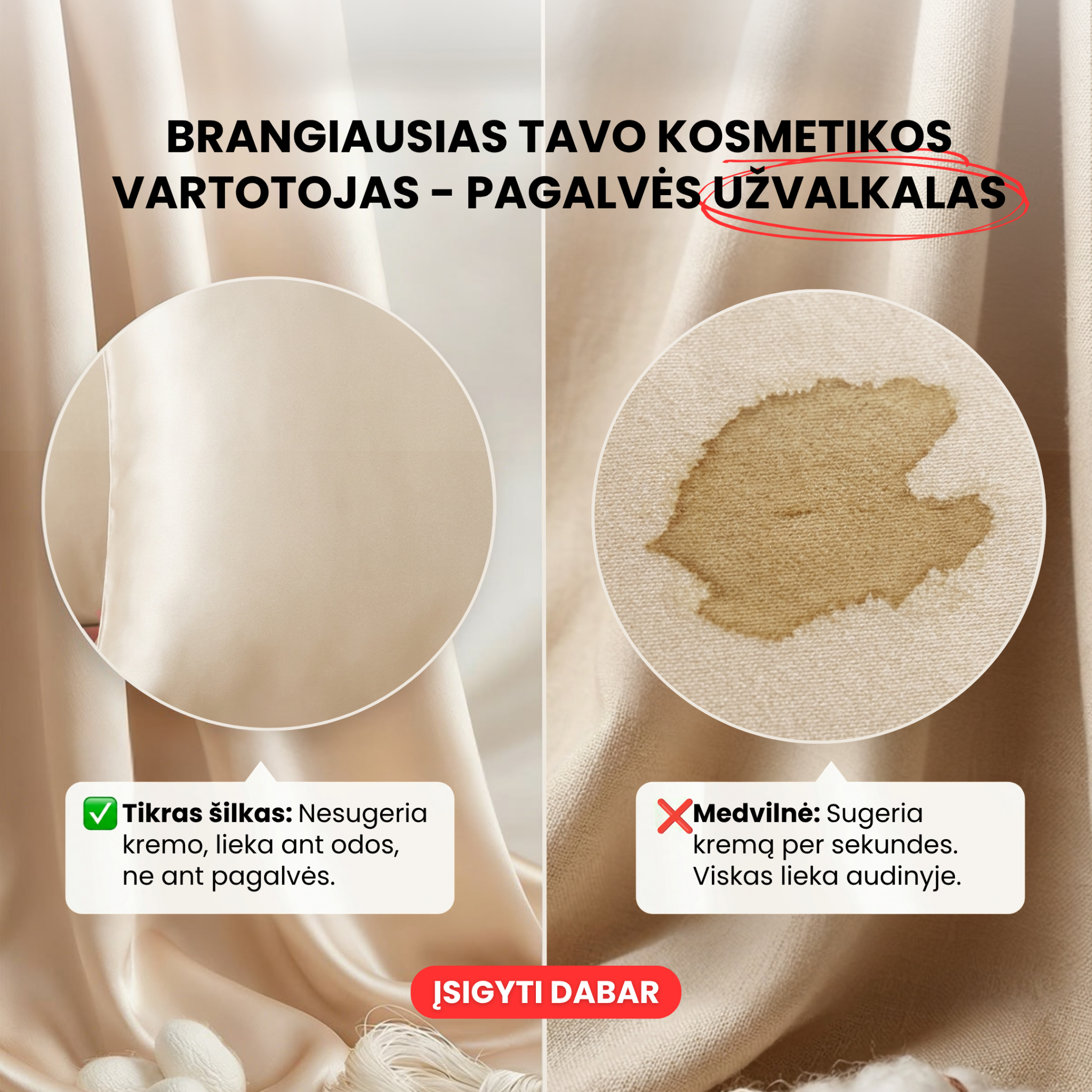 SilkEra Facebook ad