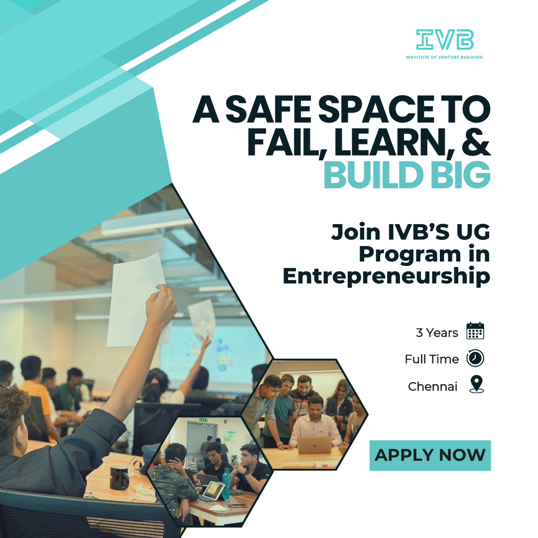 Institute of Venture Building - IVB Facebook ad
