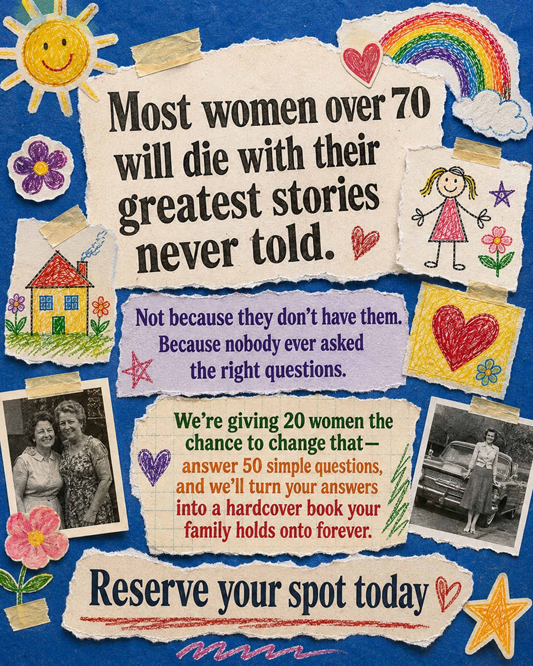 Memowrite Facebook ad