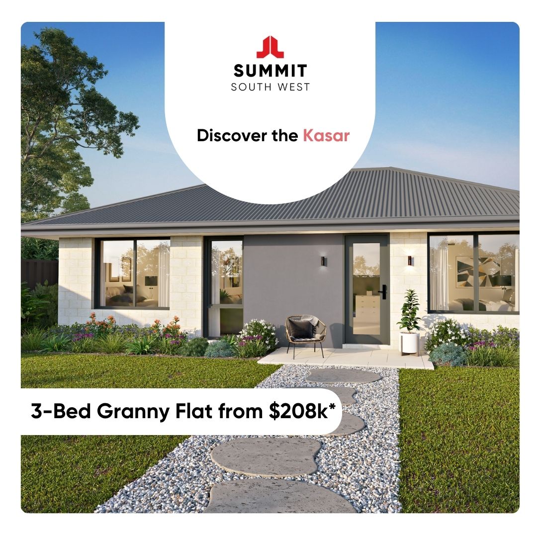 Summit South West Facebook ad: Discover the Kasar Granny Flat
