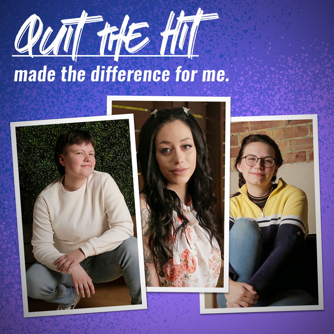 Quit the Hit Facebook ad: Make the most of quitting vapes with Quit…