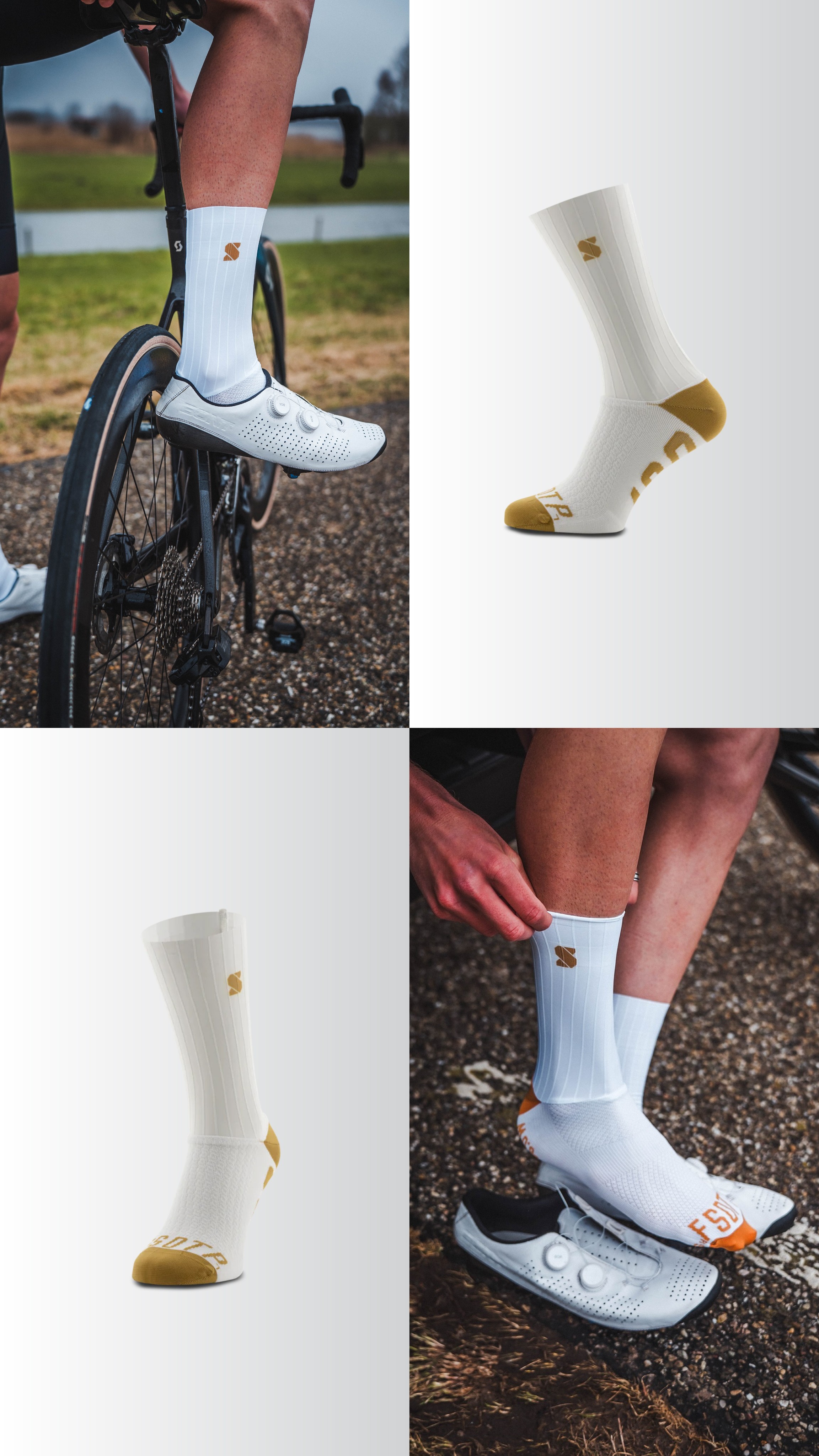 S O C K E L O E N Facebook ad: The fastest cycling socks on earth!