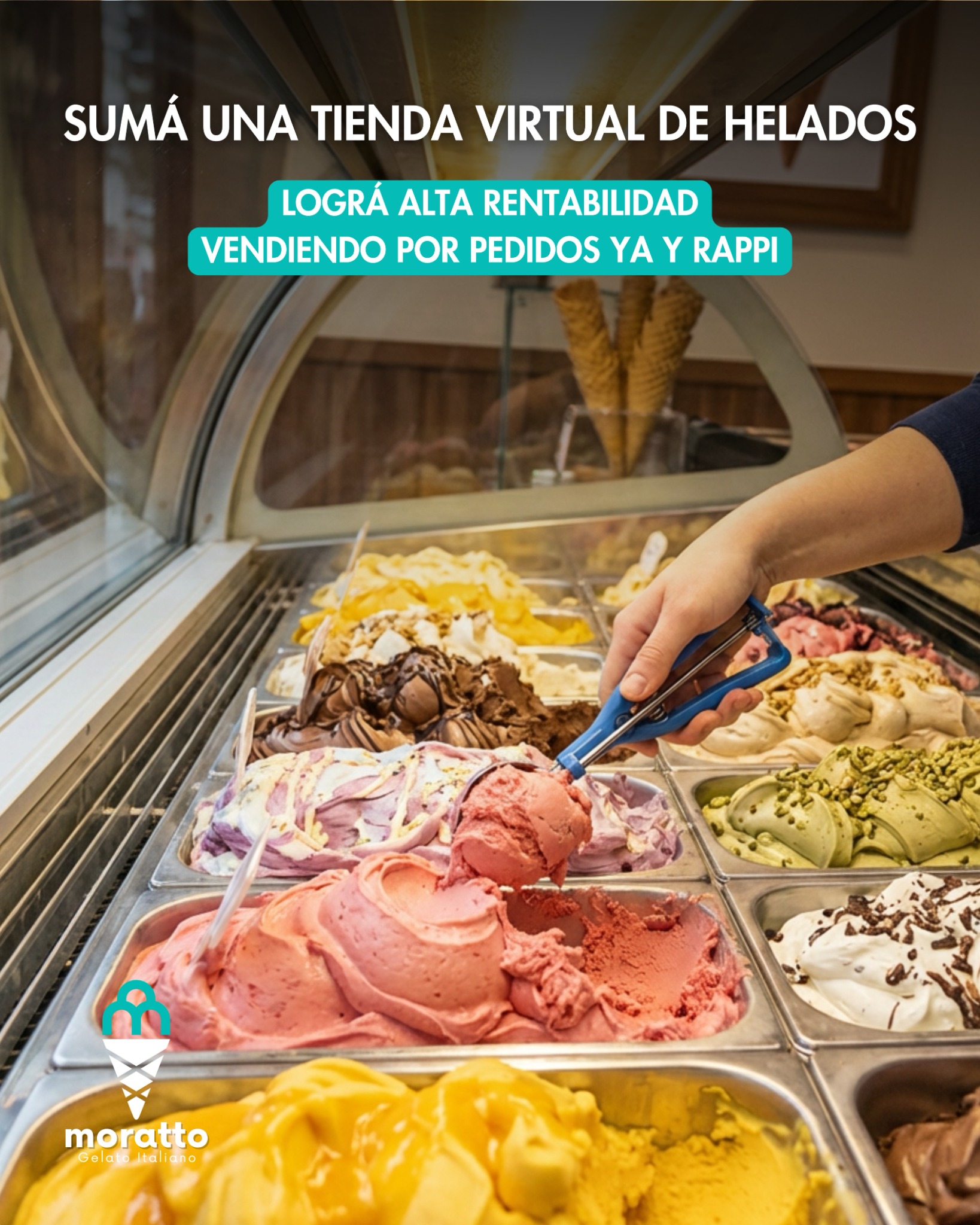 Moratto Helados - Canal Mayorista Facebook ad