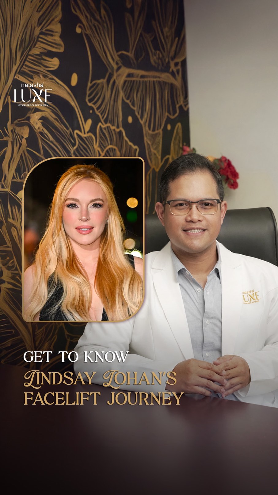 Natasha Luxe Facebook ad: Transformasi wajah di Hollywood sering jadi perbincangan.