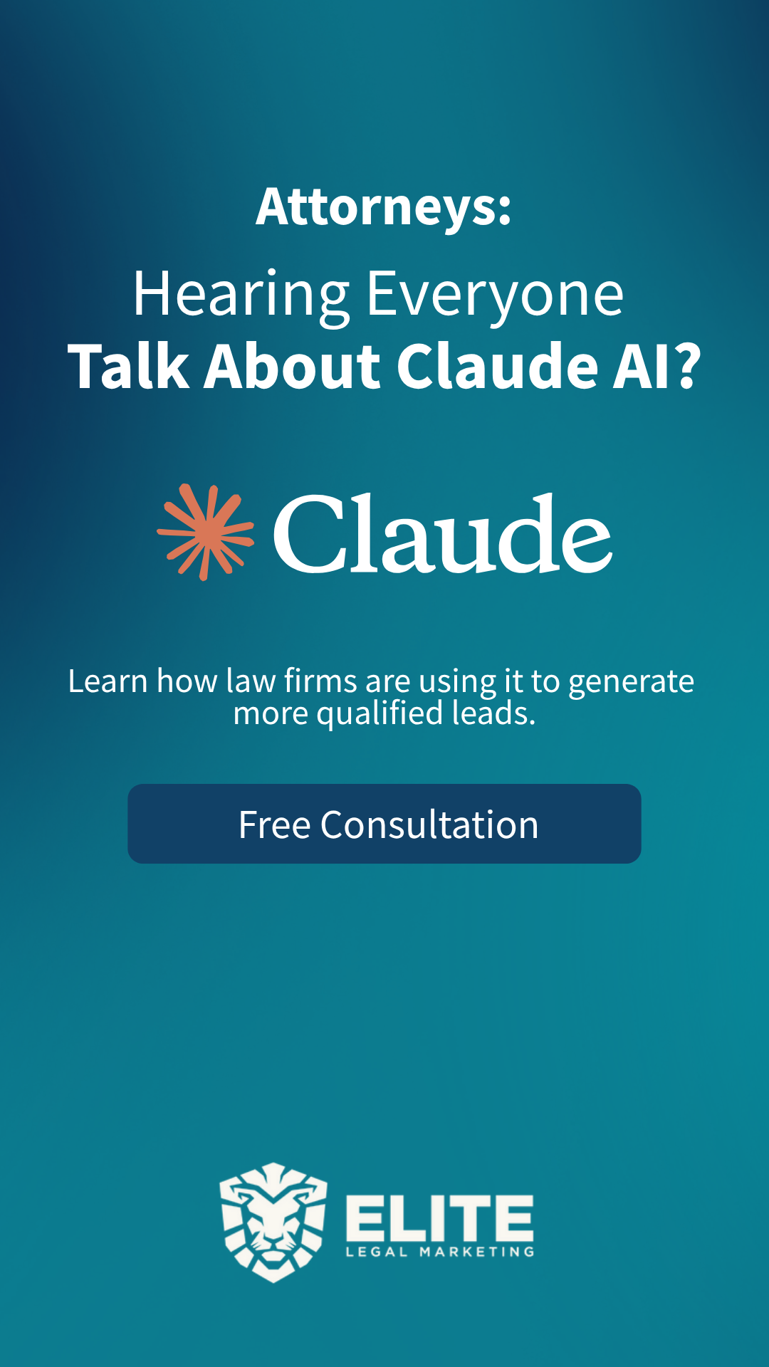 Elite Legal Marketing Facebook ad