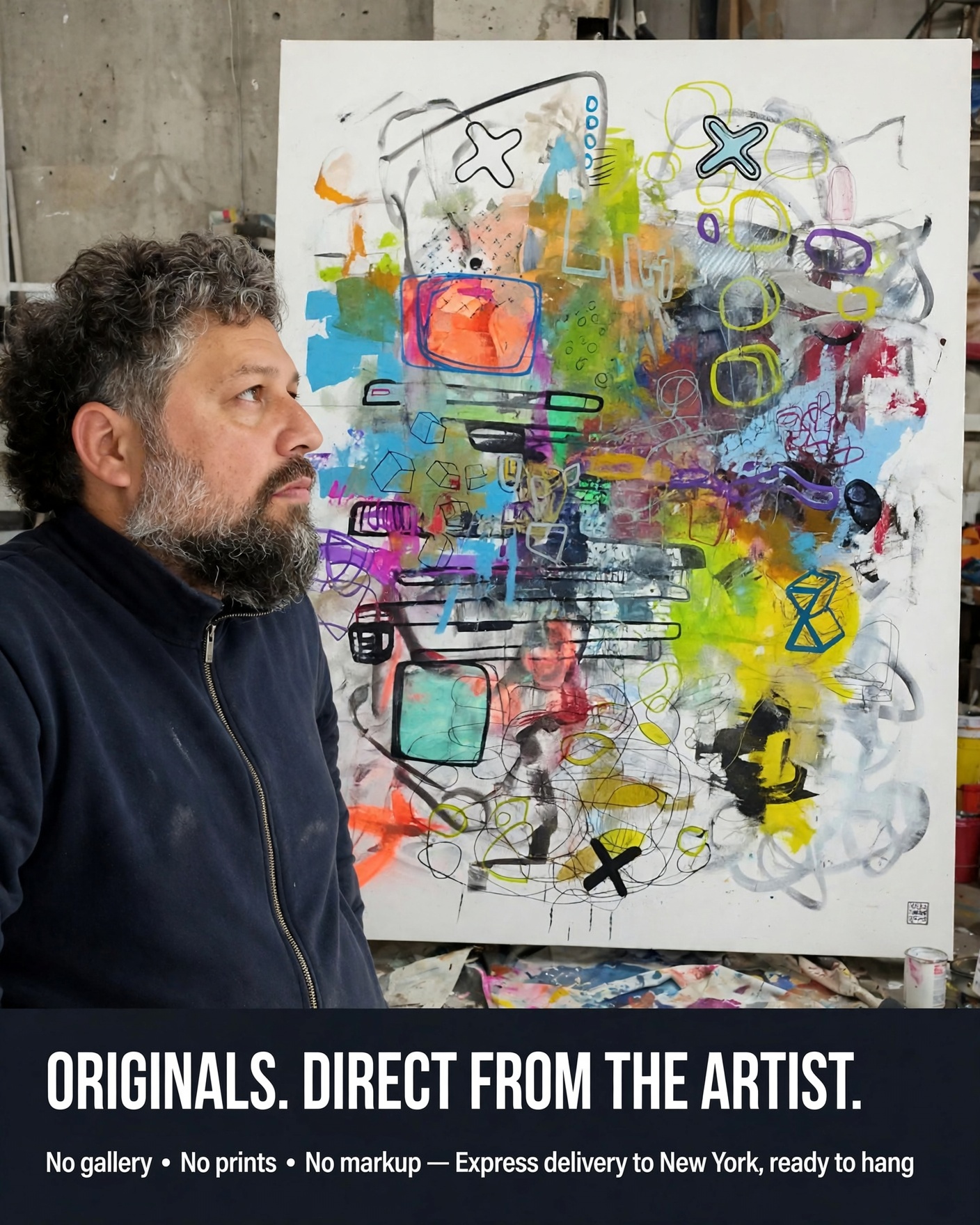 DPavlovic.Art Facebook ad: Damian Pavlovic Artworks | Saatchi Art