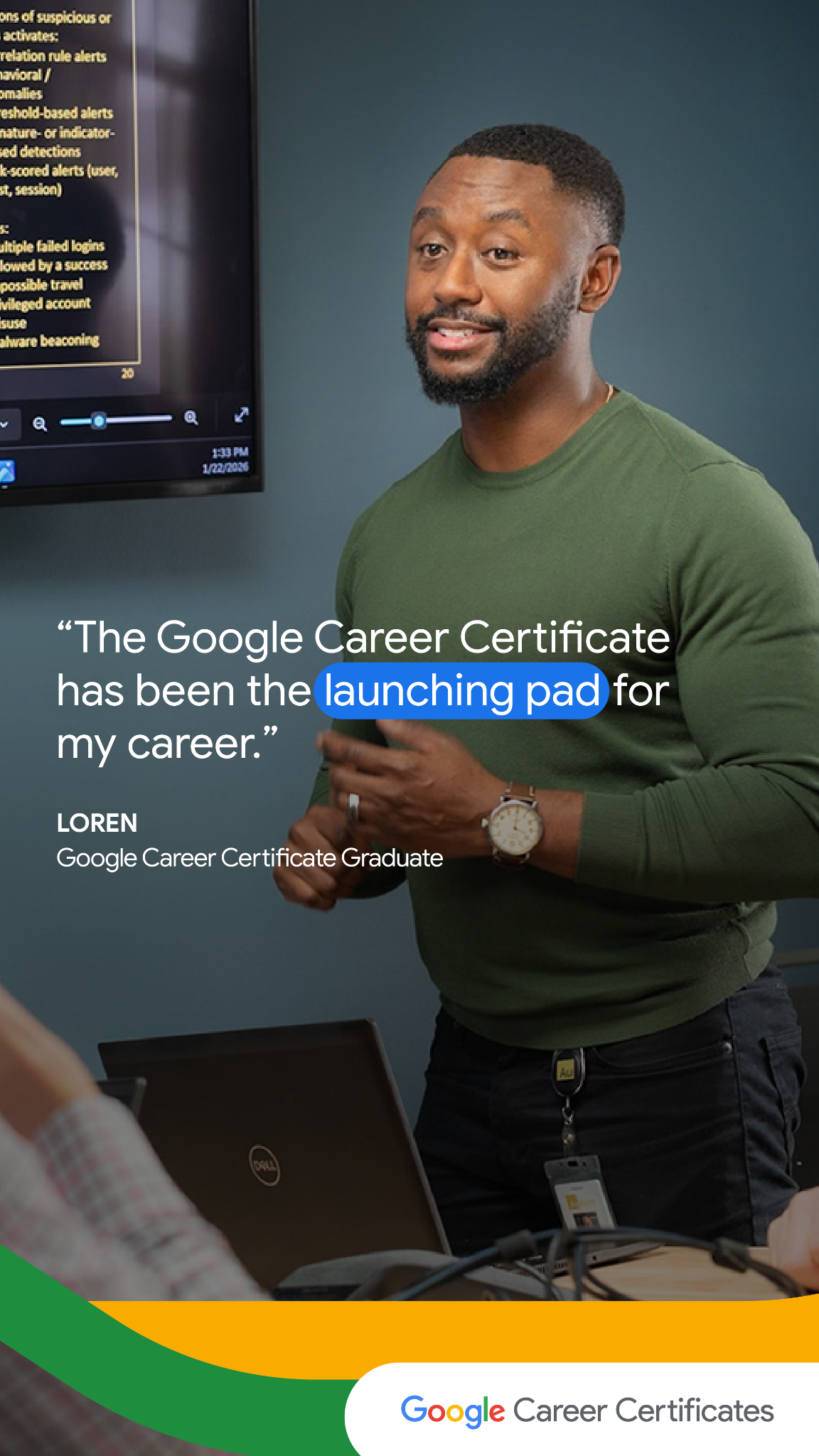 Google Facebook ad