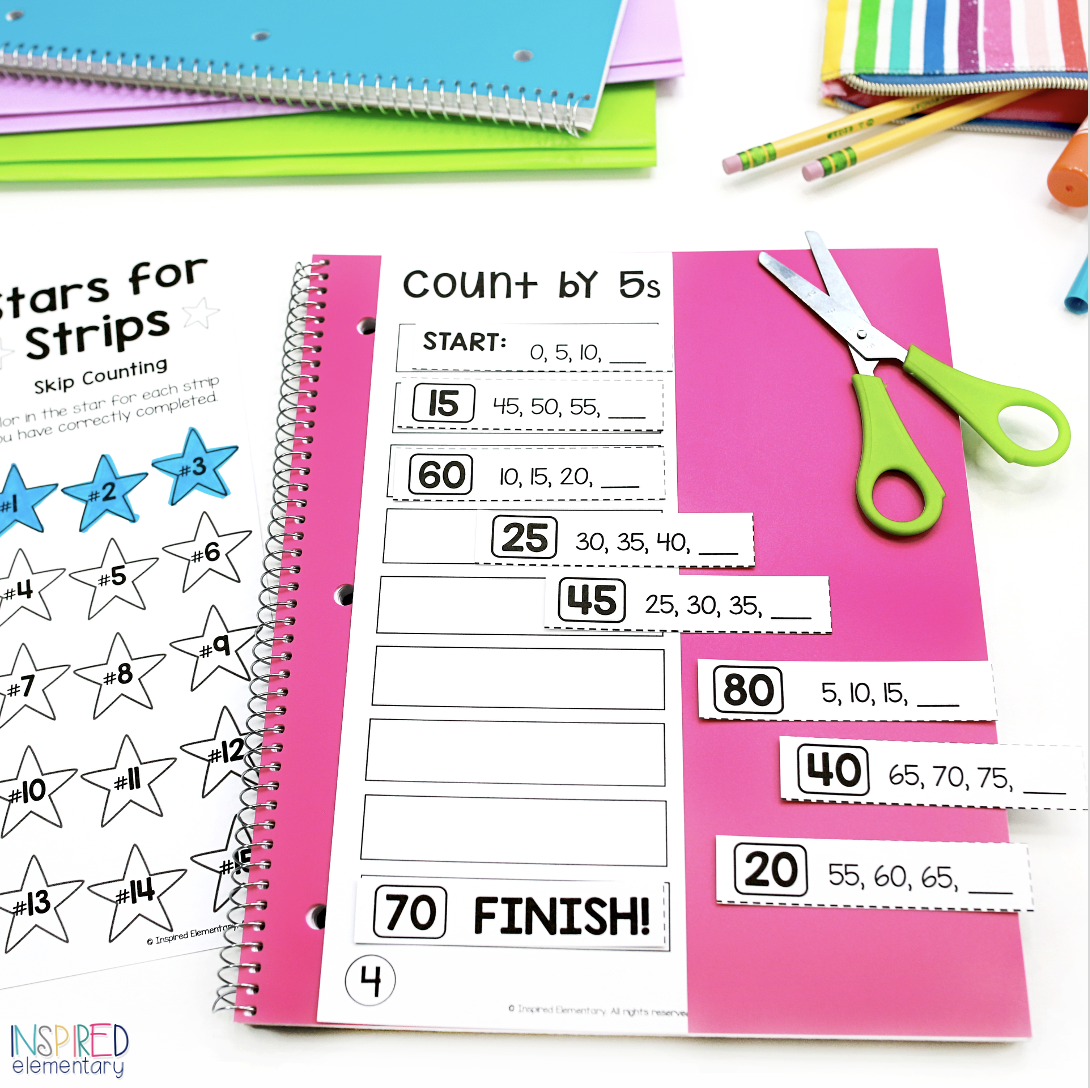 Inspired Elementary Facebook ad: Looking for a FUN, hands-on, NO PREP math…