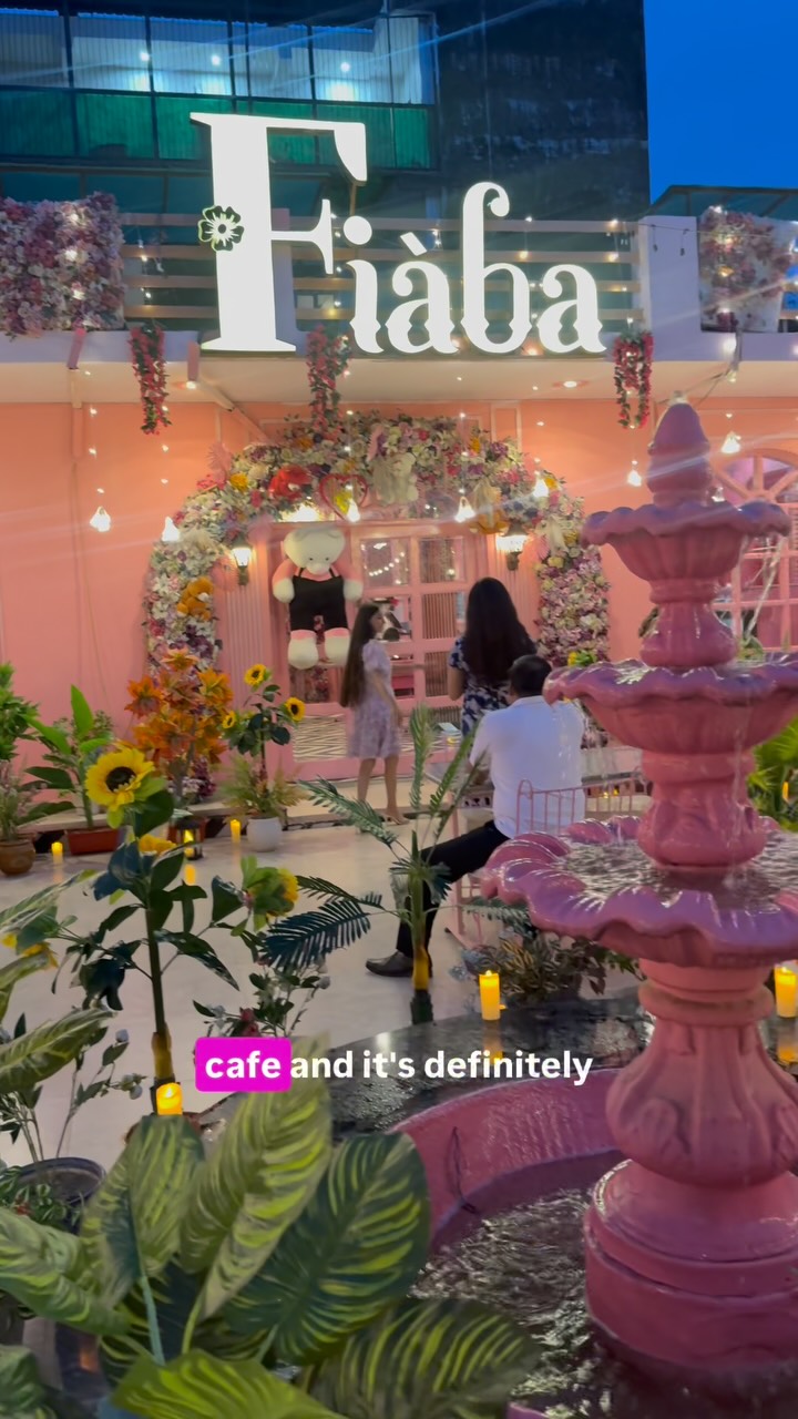 Fiaba Cafe Facebook ad: Stepping into a real-life fairytale in Noida