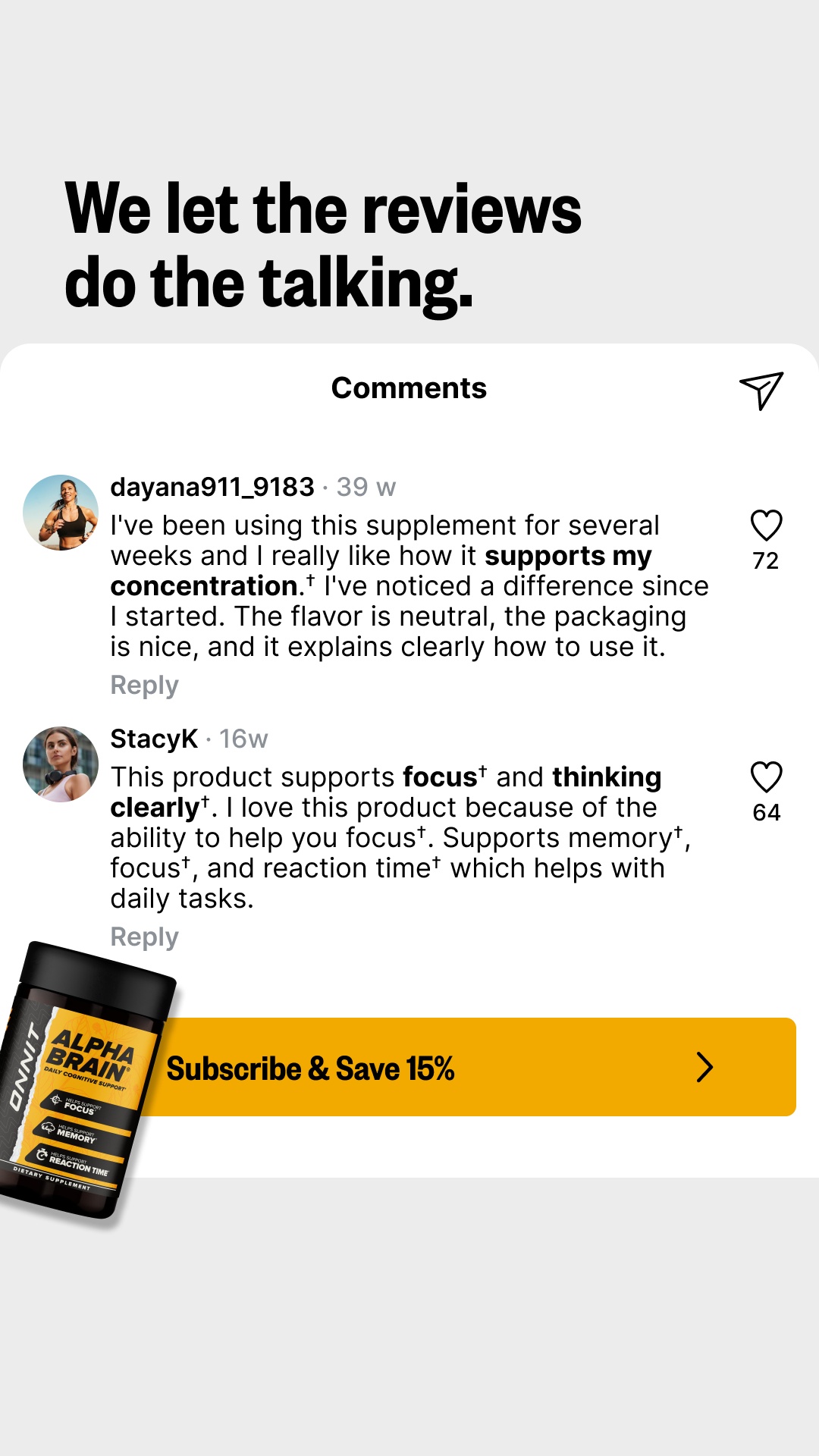 Onnit Facebook ad